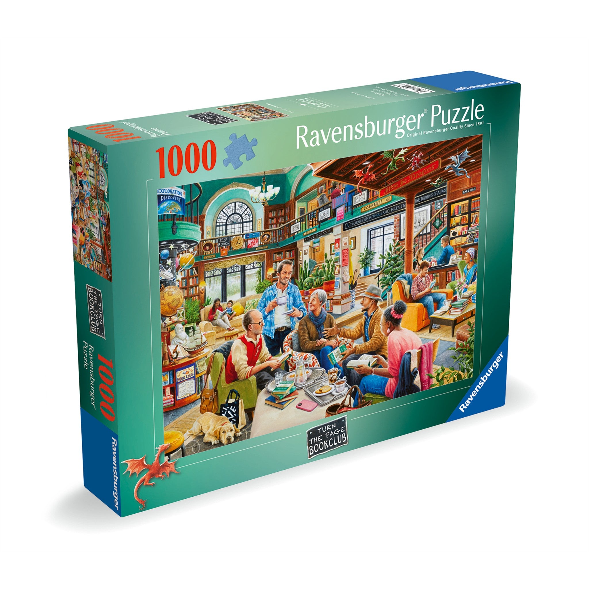 Turn the Page Bookclub 1000 Piece Puzzle