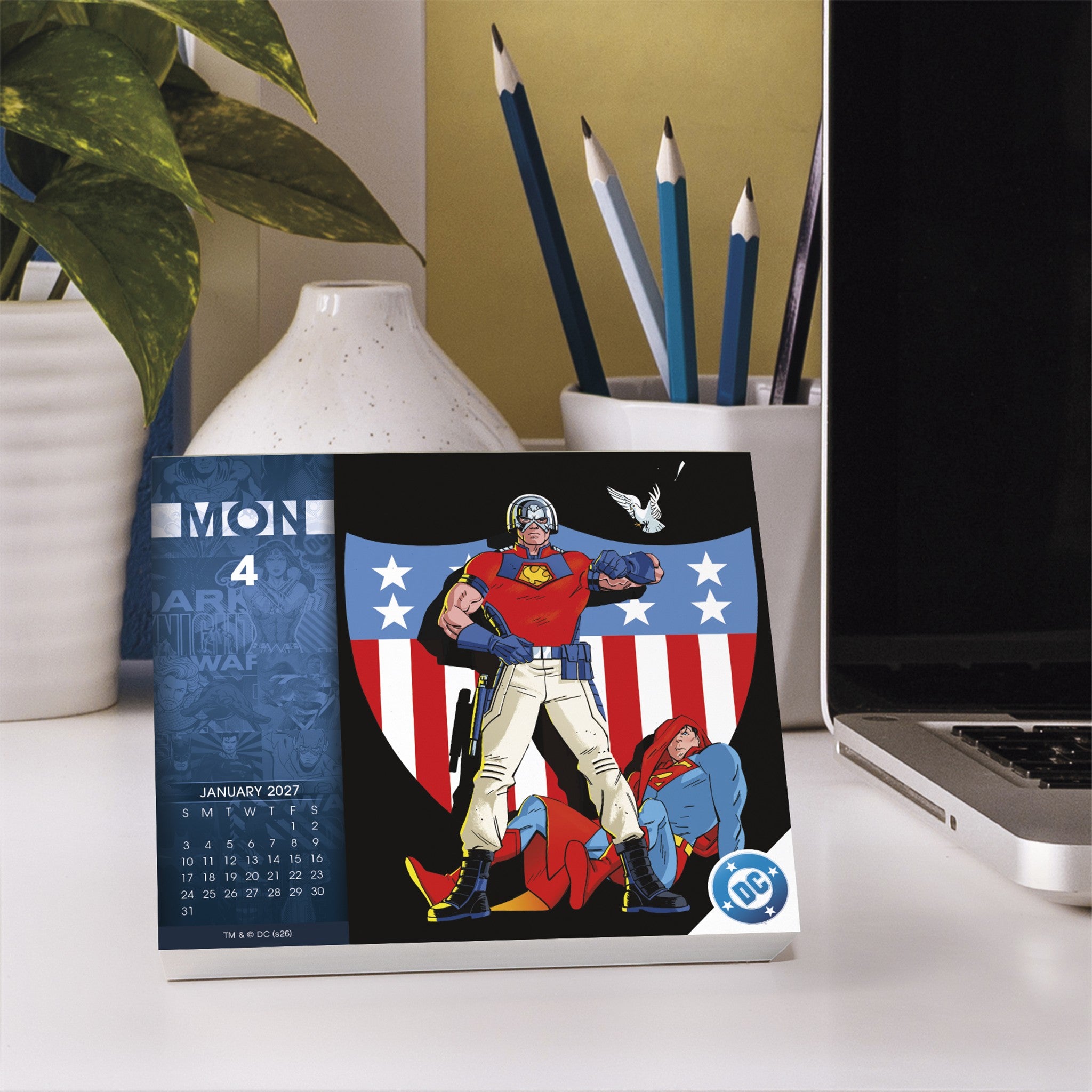 DC Comics 2027 Box Calendar - Online Only