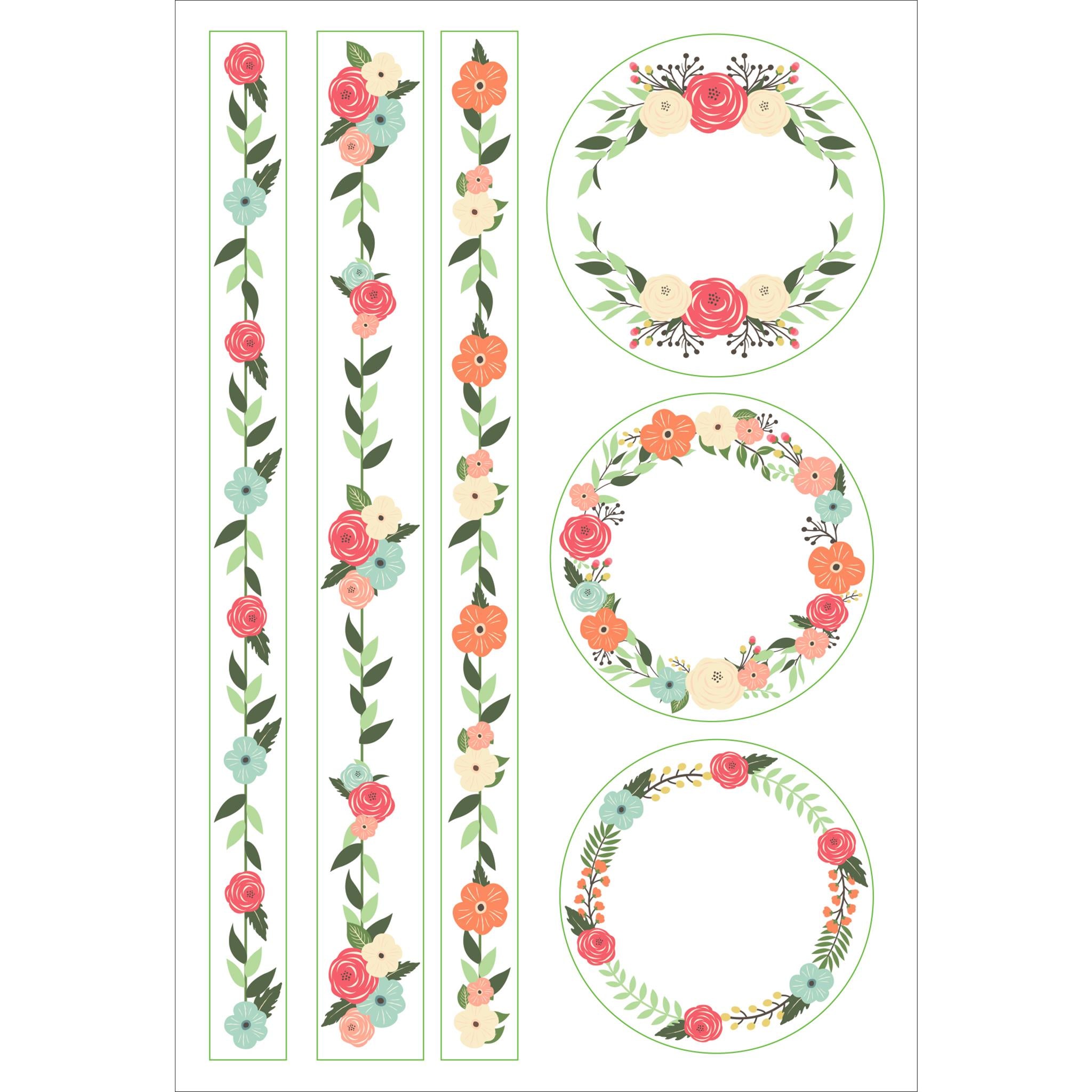 Dotted Journal Planner Stickers