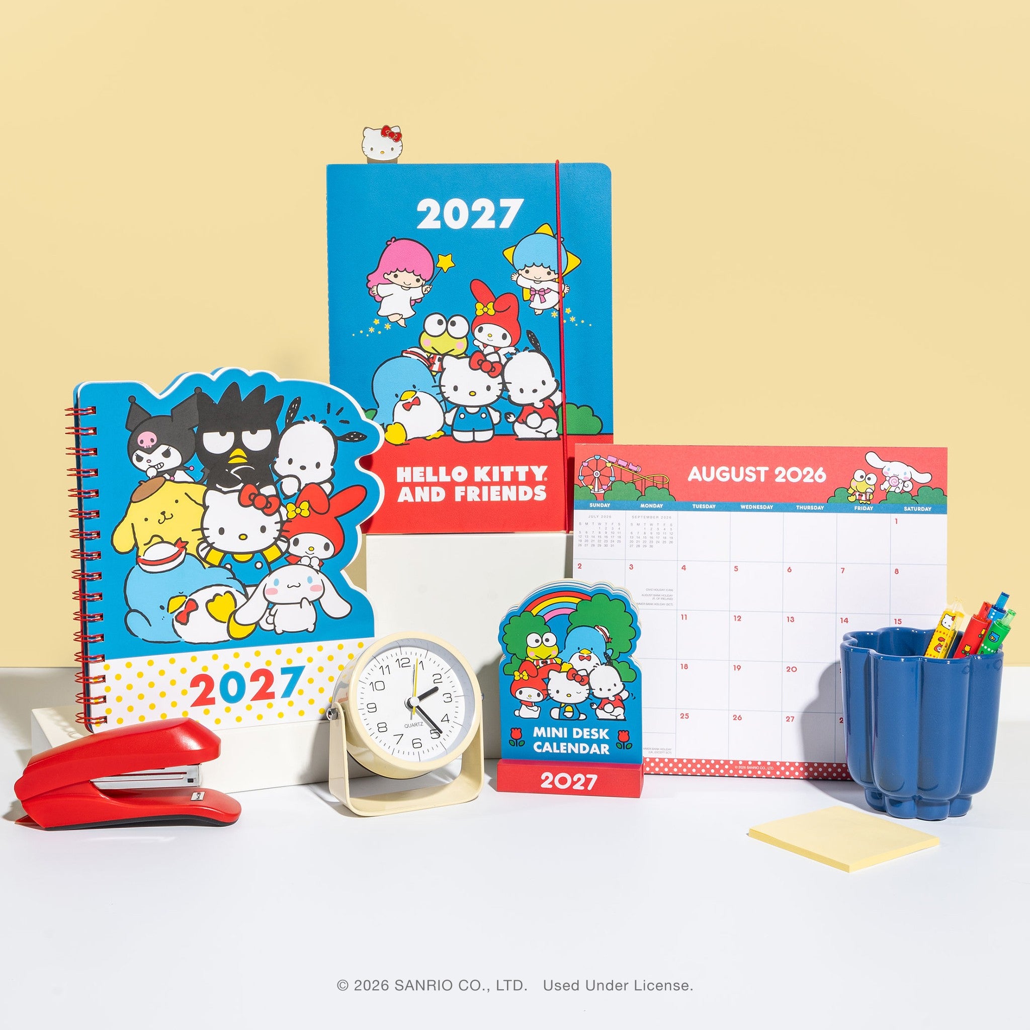 Hello Kitty and Friends Just Right 2026-2027 Monthly Planner Calendar - Online Only