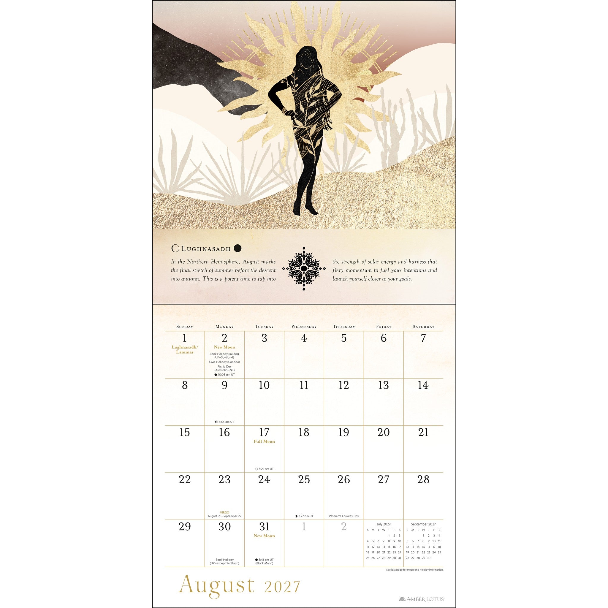 Calendrier mural L'Année de la Sorcière 2027