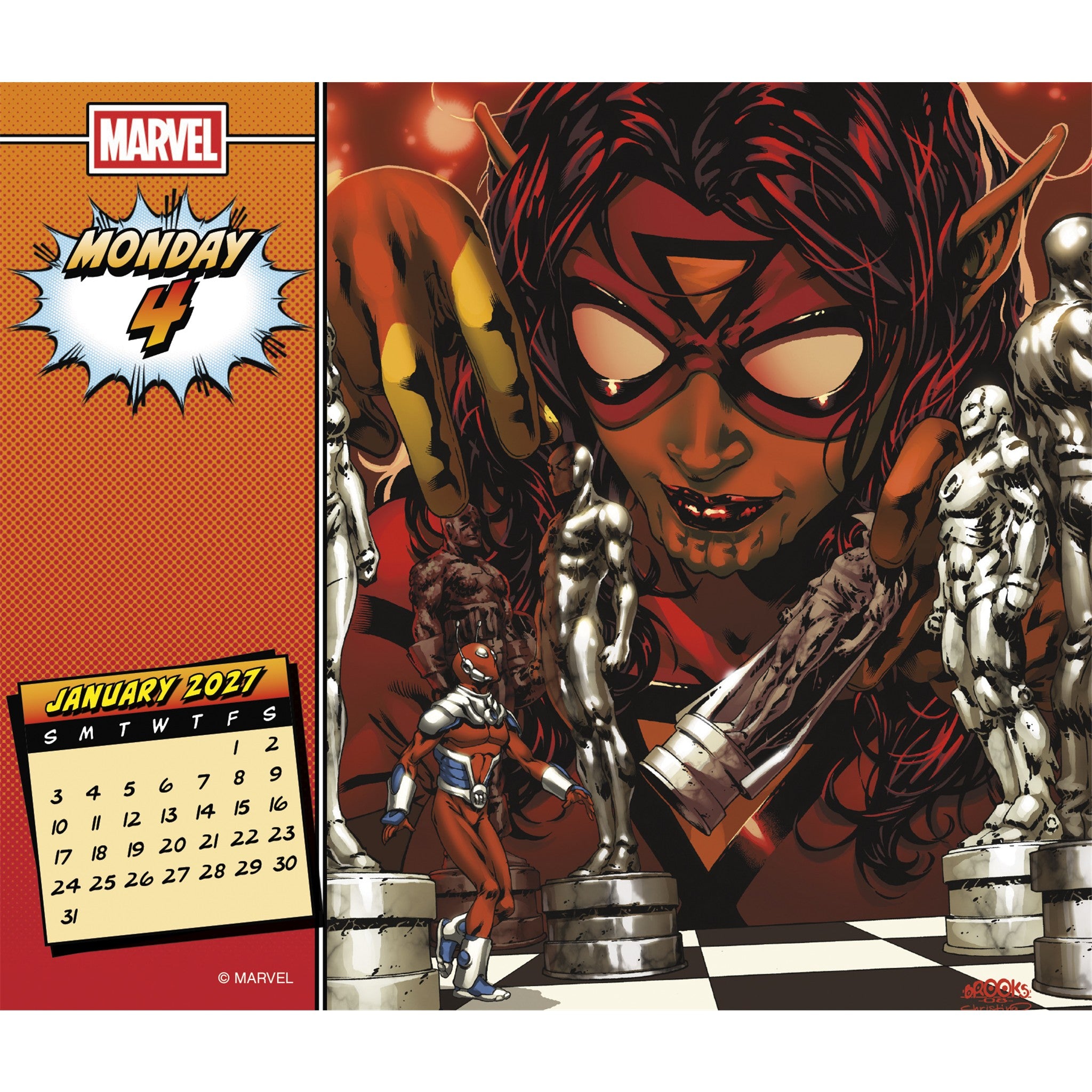 History of Marvel 2027 Box Calendar