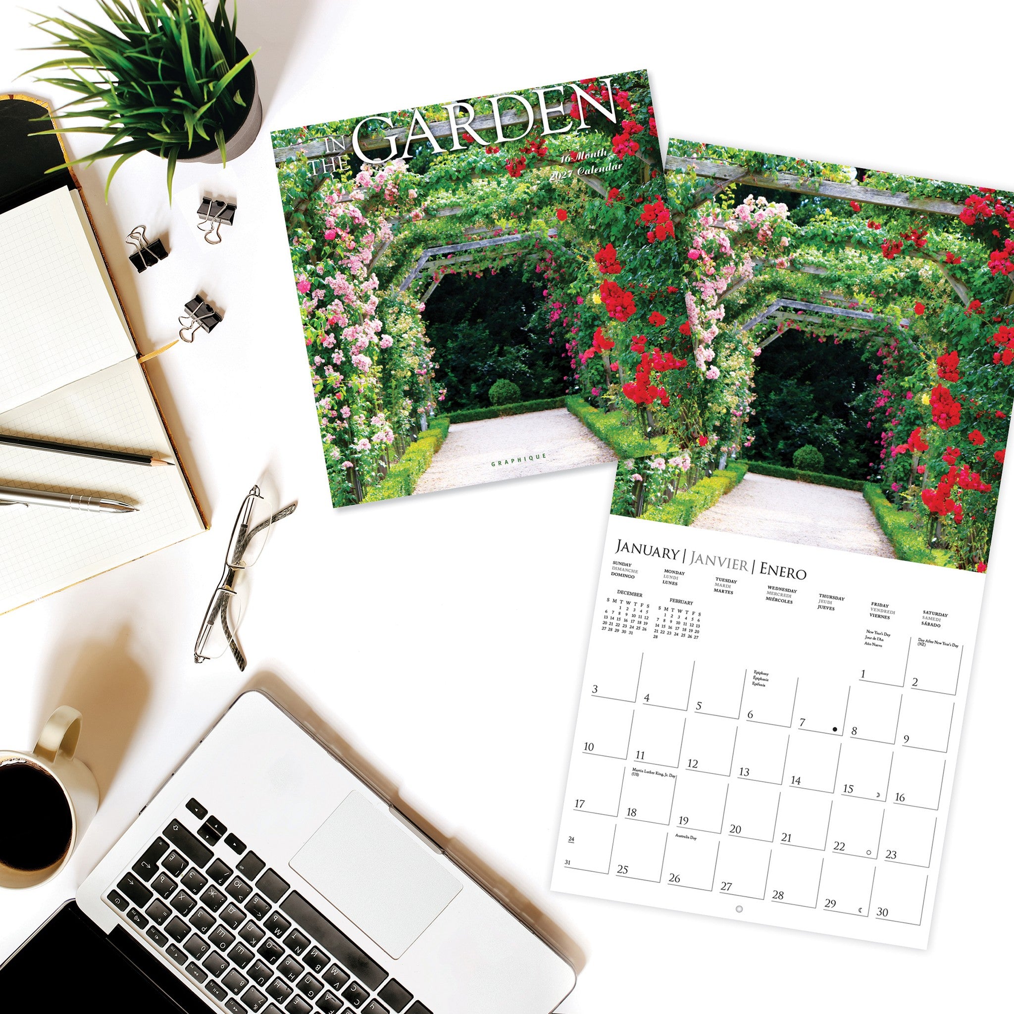In the Garden 2027 Wall Calendar - Online Only
