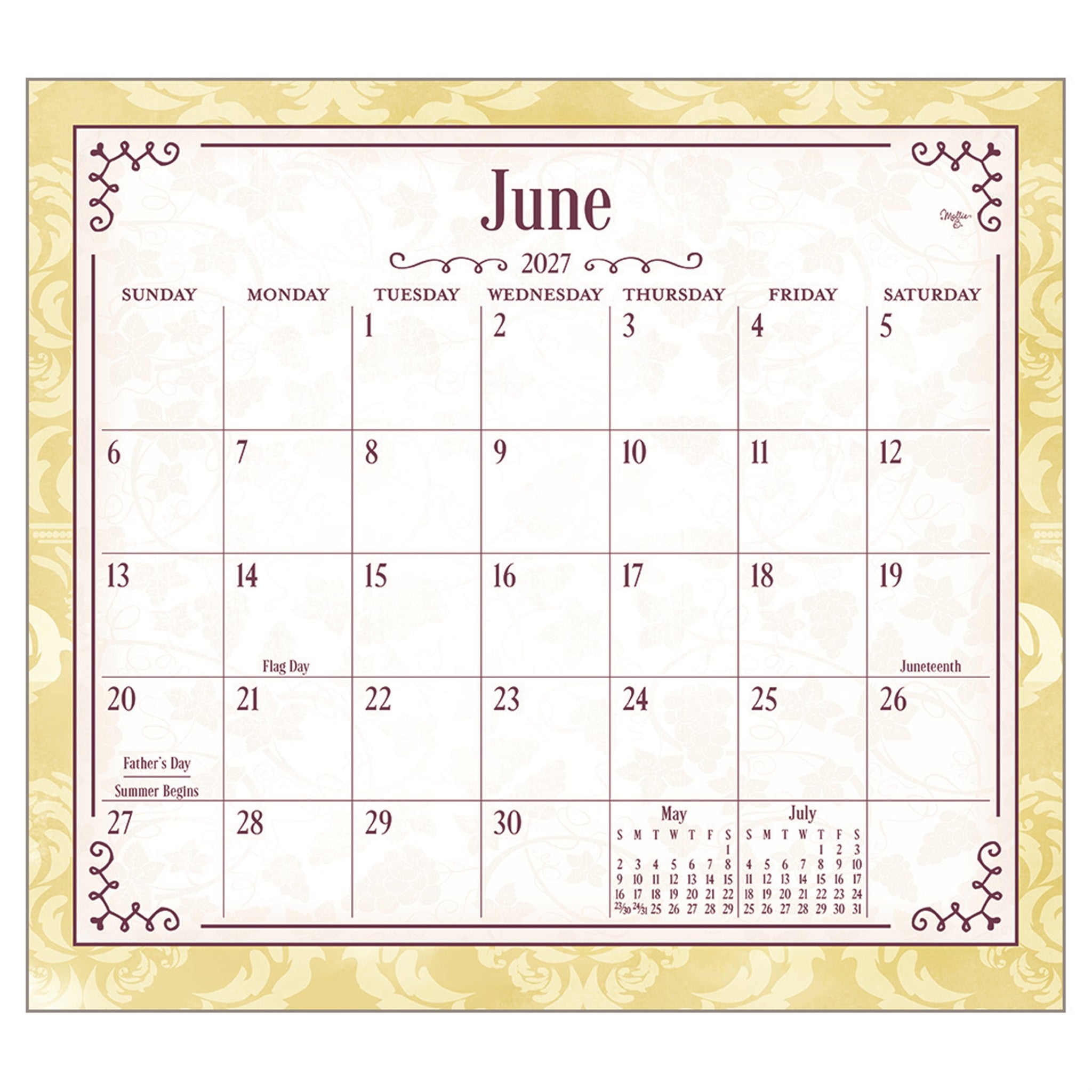 Wine Special Edition 2027 Wall Calendar