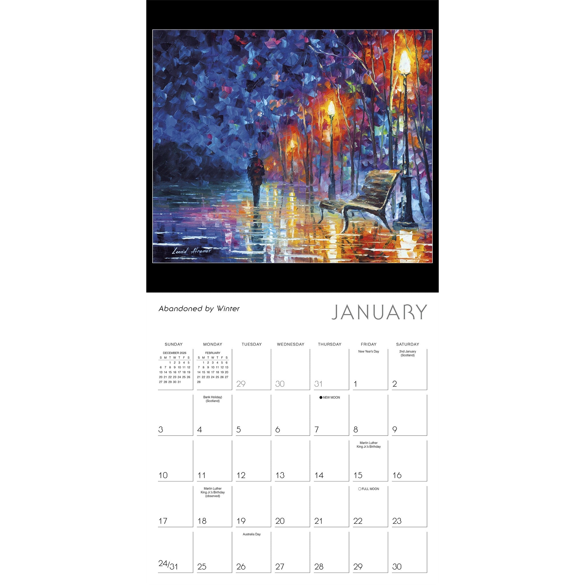 Impressions of Light 2027 Wall Calendar - Online Only