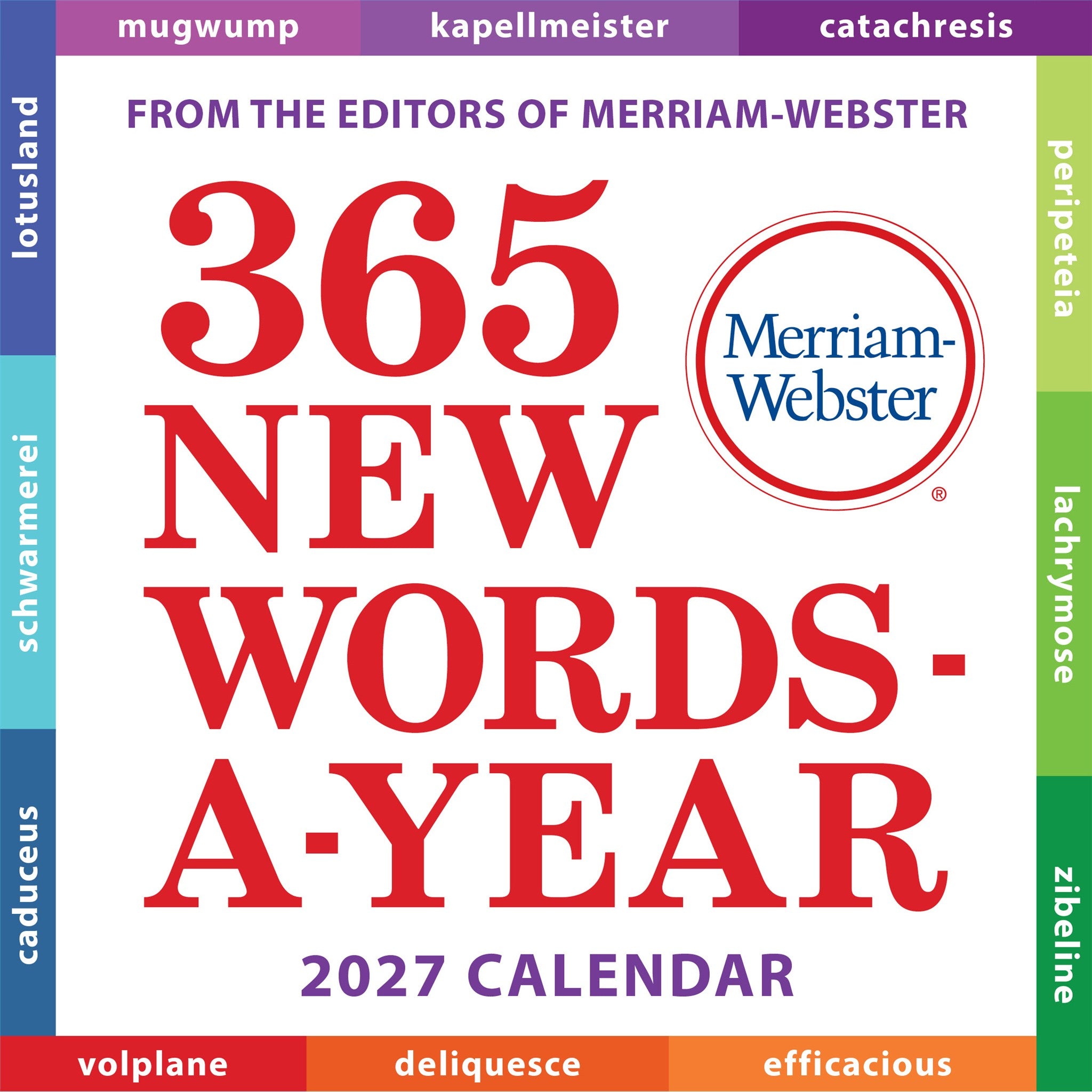 Merriam-Webster's 365 New Words-A-Year 2027 Box Calendar