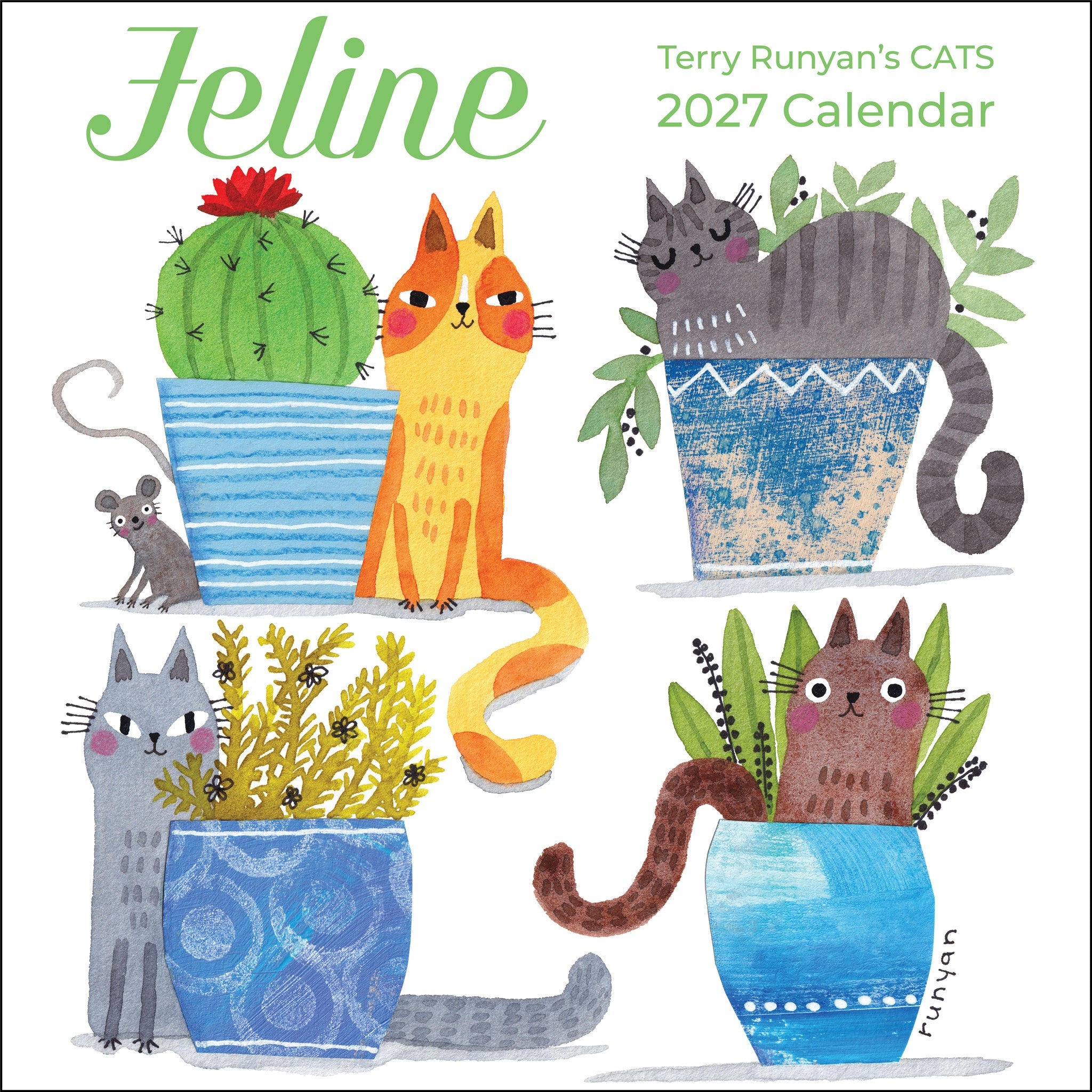 Feline 2027 Wall Calendar