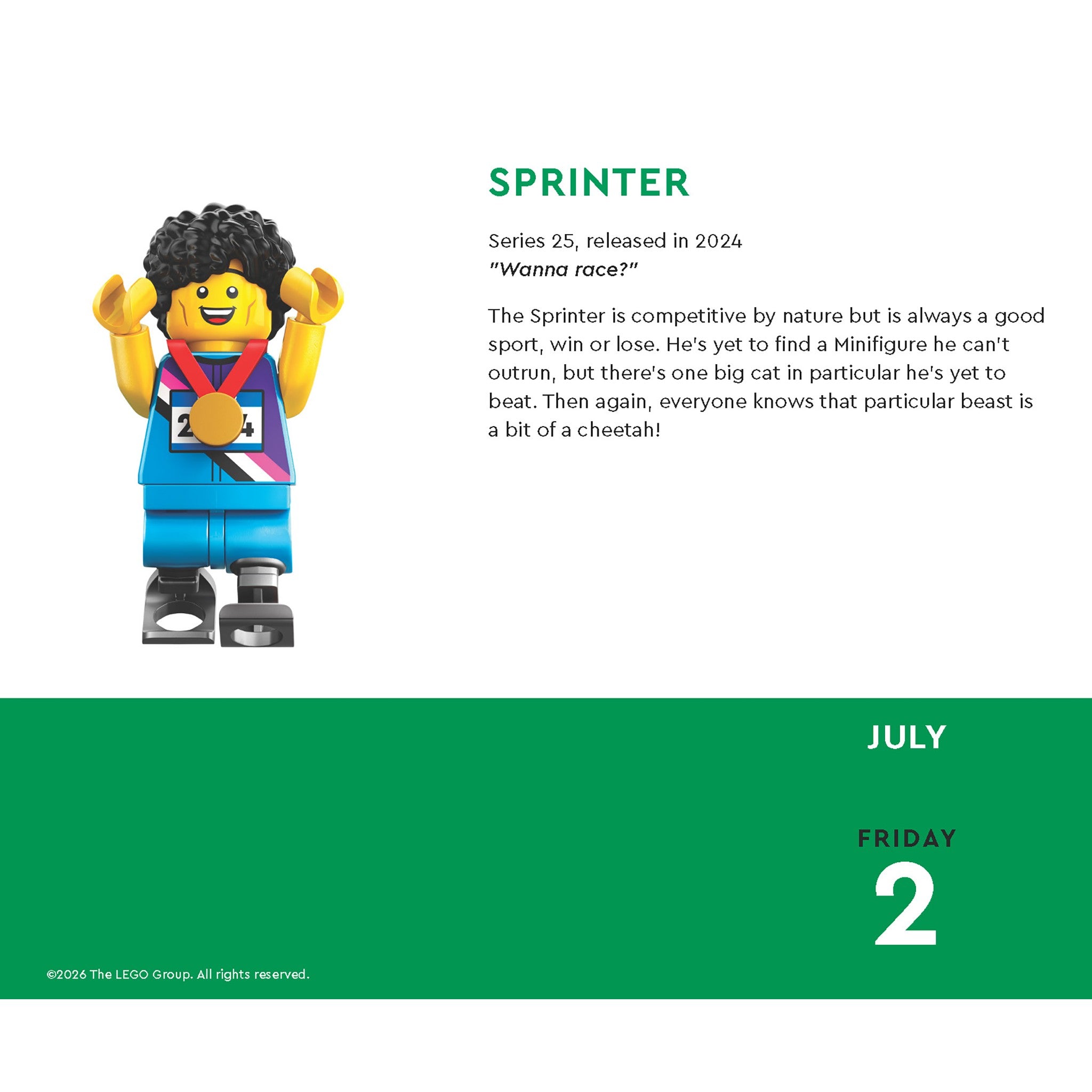LEGO Minifigure a Day 2027 Box Calendar