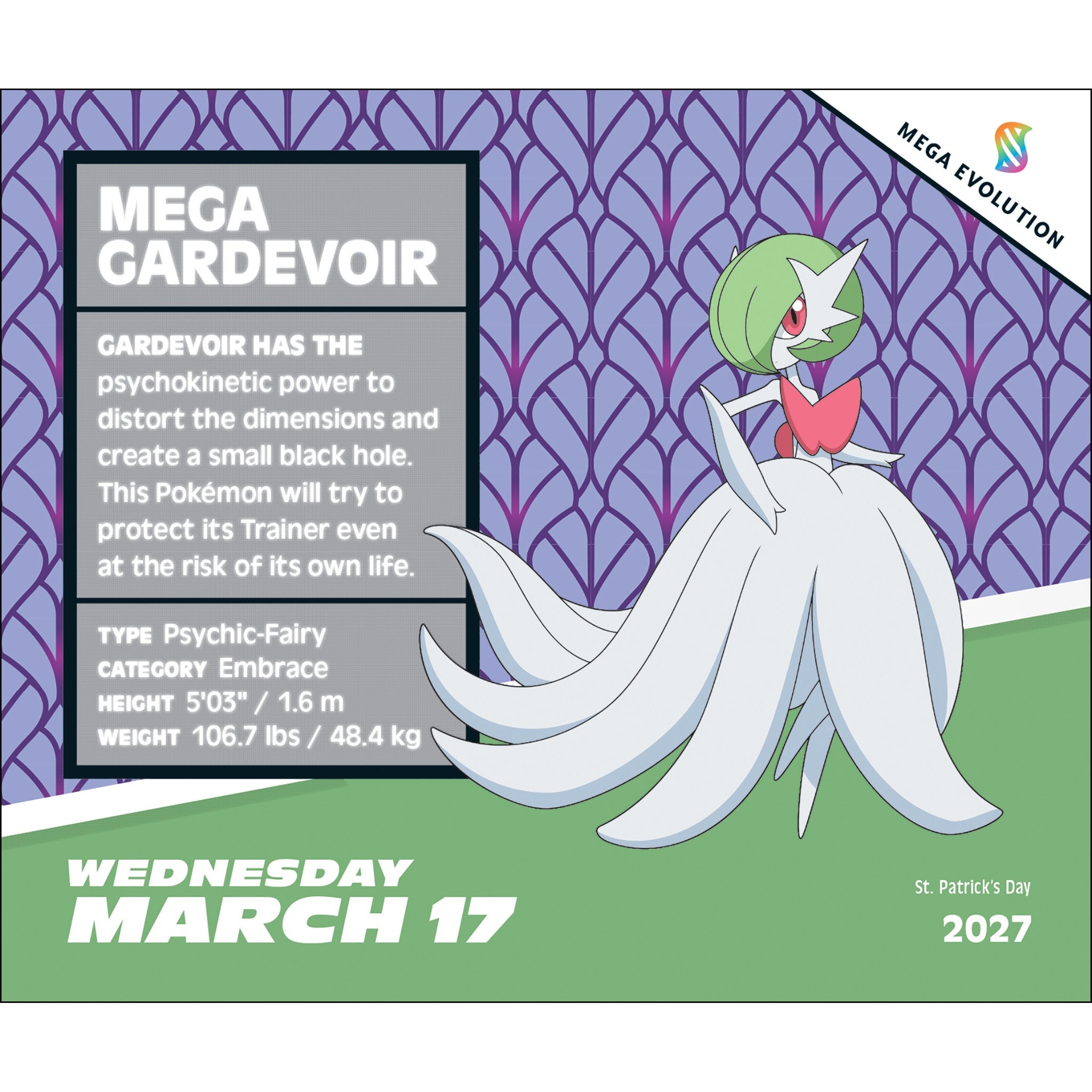 Pokémon 2027 Box Calendar