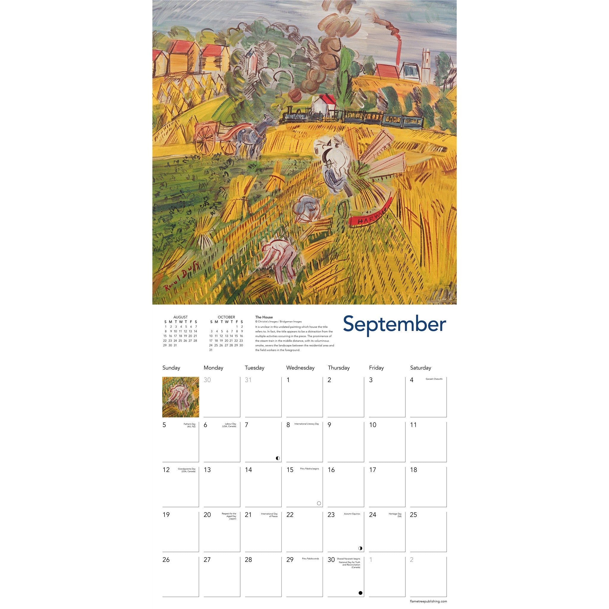 Raoul Dufy 2027 Wall Calendar - Online Only