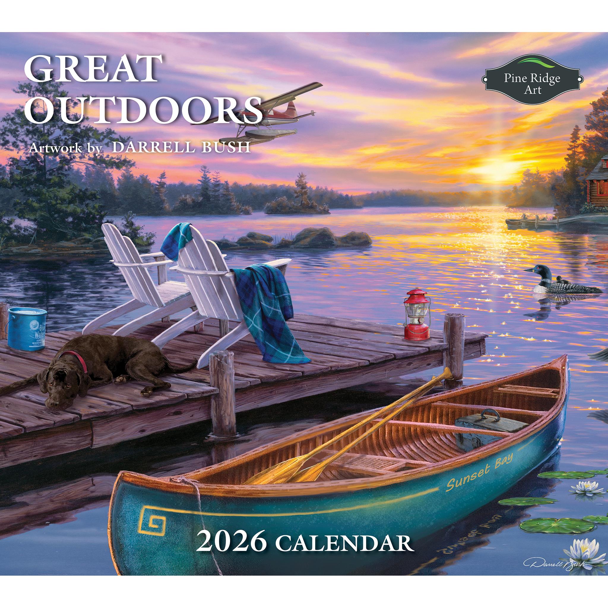 Calendrier mural Grands Espaces 2026 - Disponible uniquement en ligne