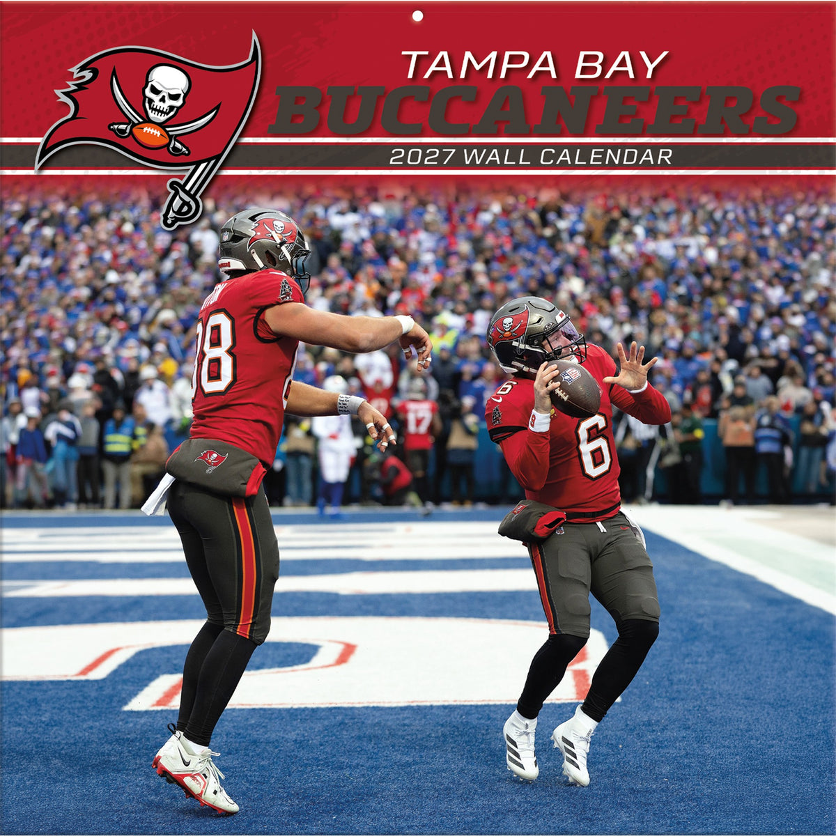 NFL Tampa Bay Buccaneers 2027 Wall Calendar - Online Only