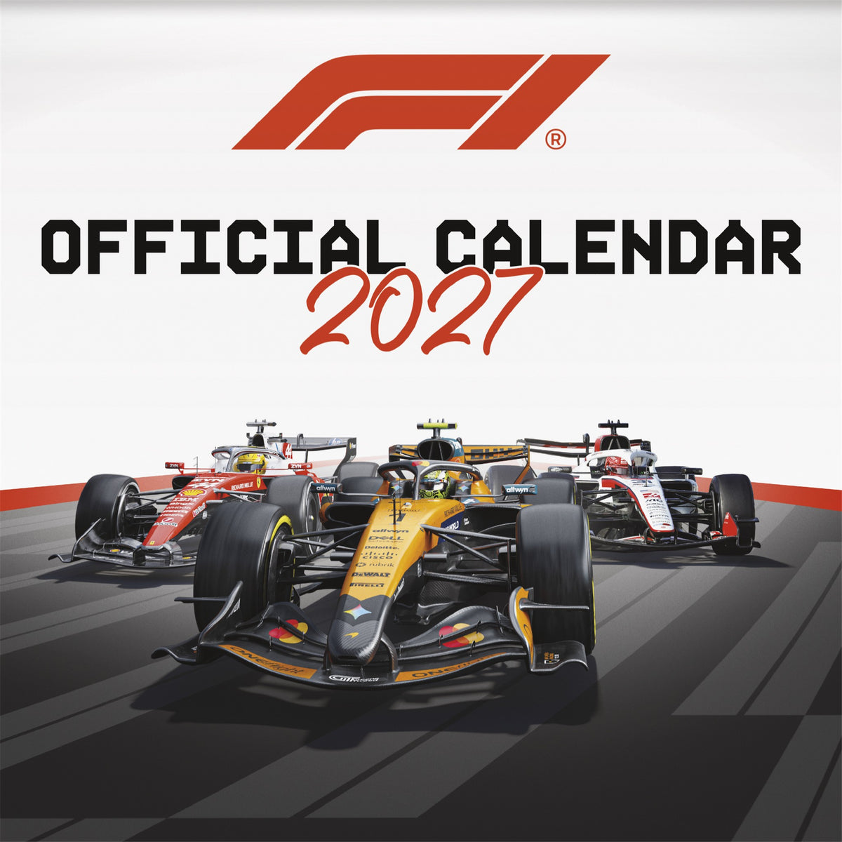 Formula 1 2027 Wall Calendar