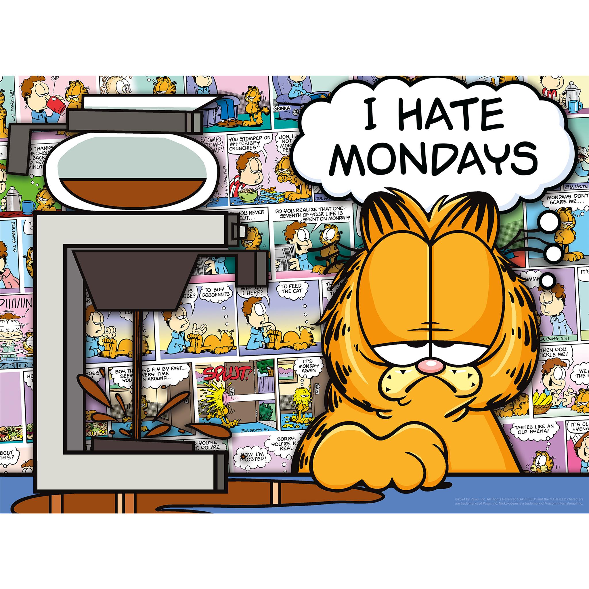 Garfield I hate Mondays 500 Piece Puzzle