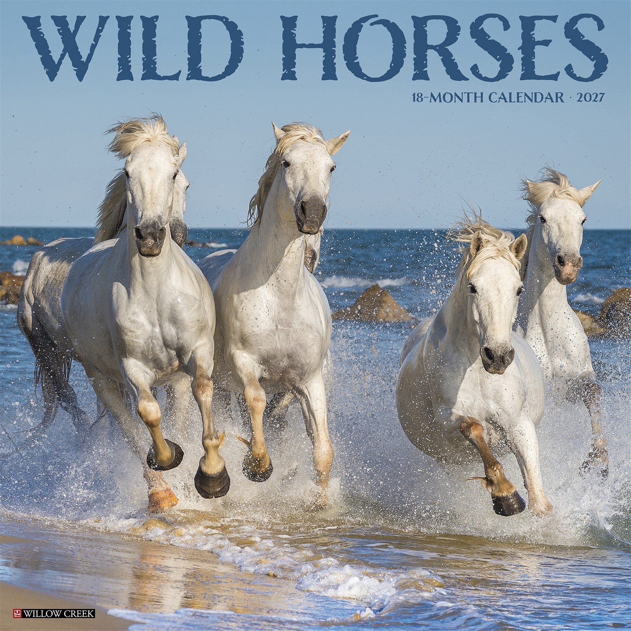 Wild Horses 2027 Wall Calendar