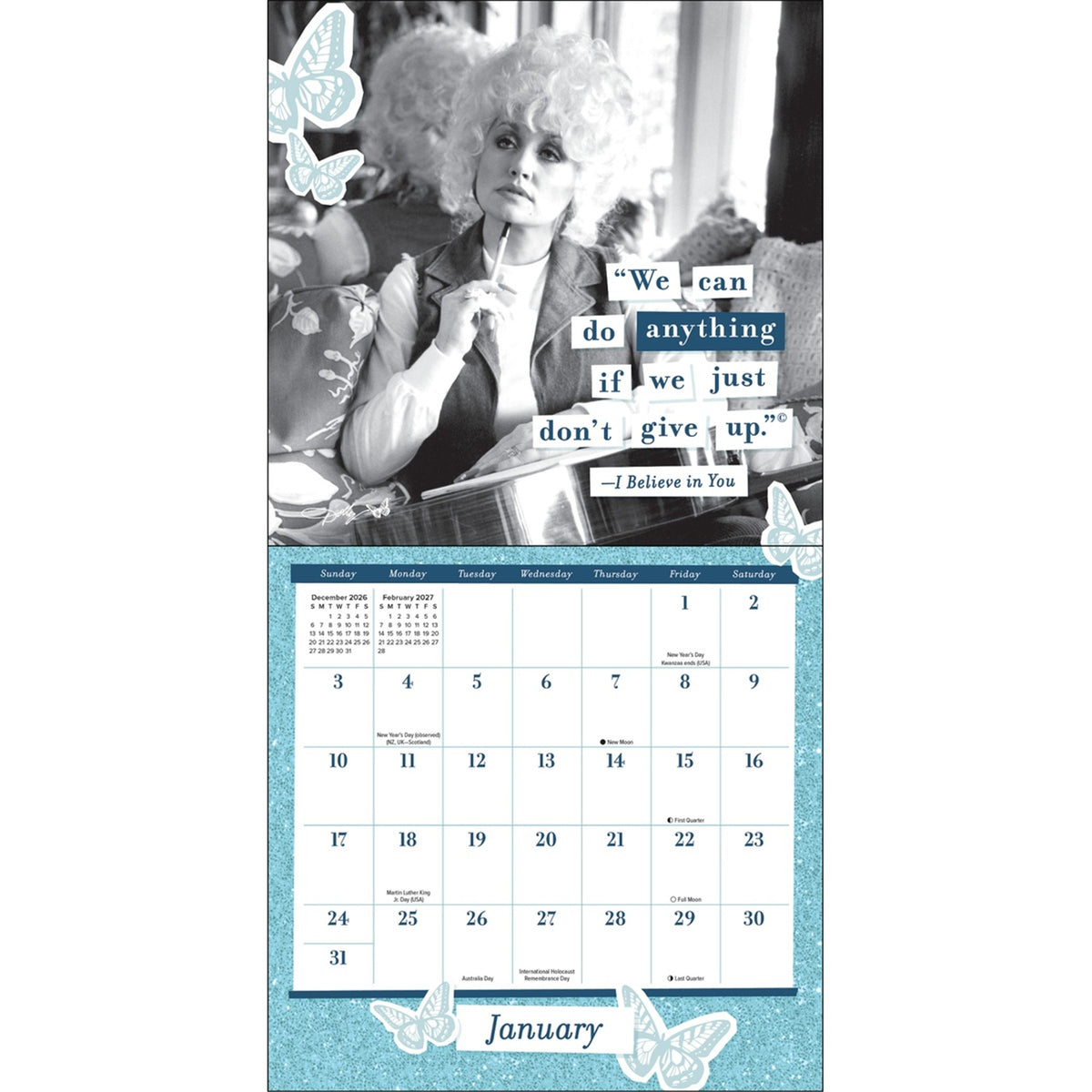 Dolly Parton 2027 Mini Calendar