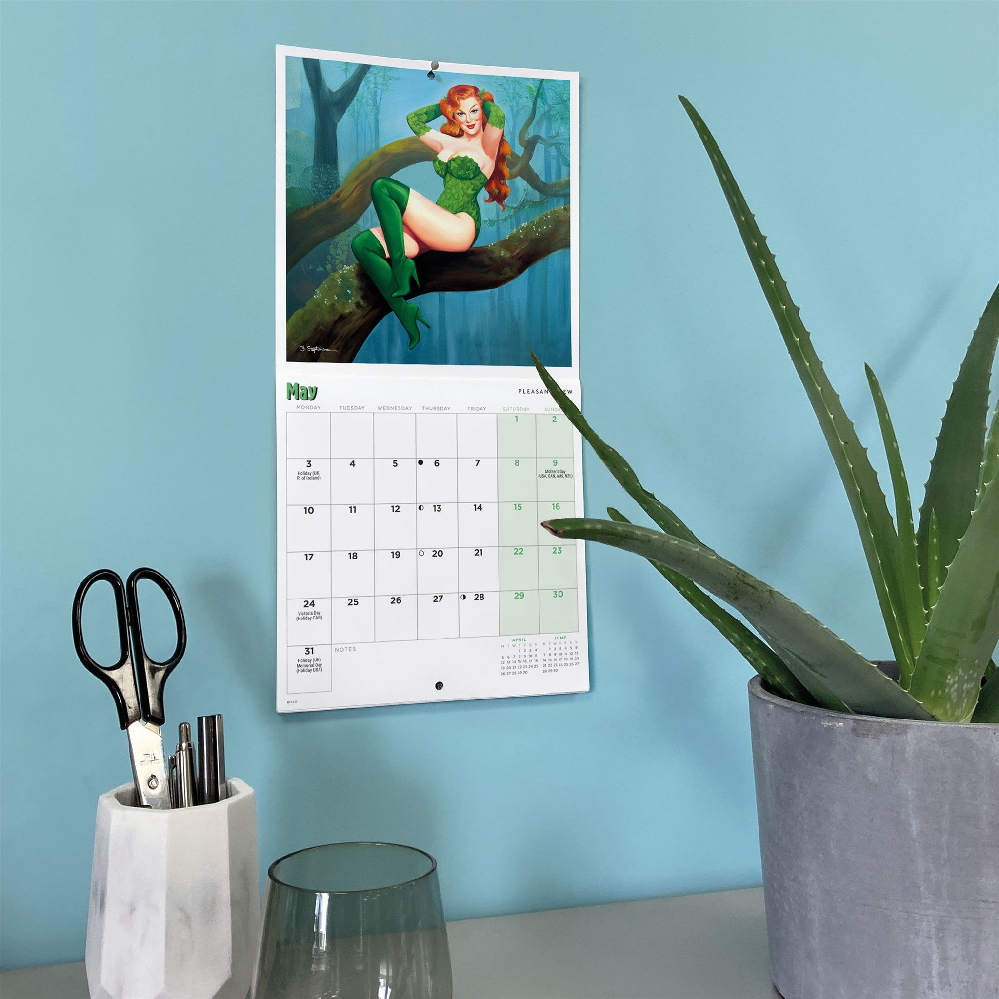 Pin Ups 2027 Mini Calendar