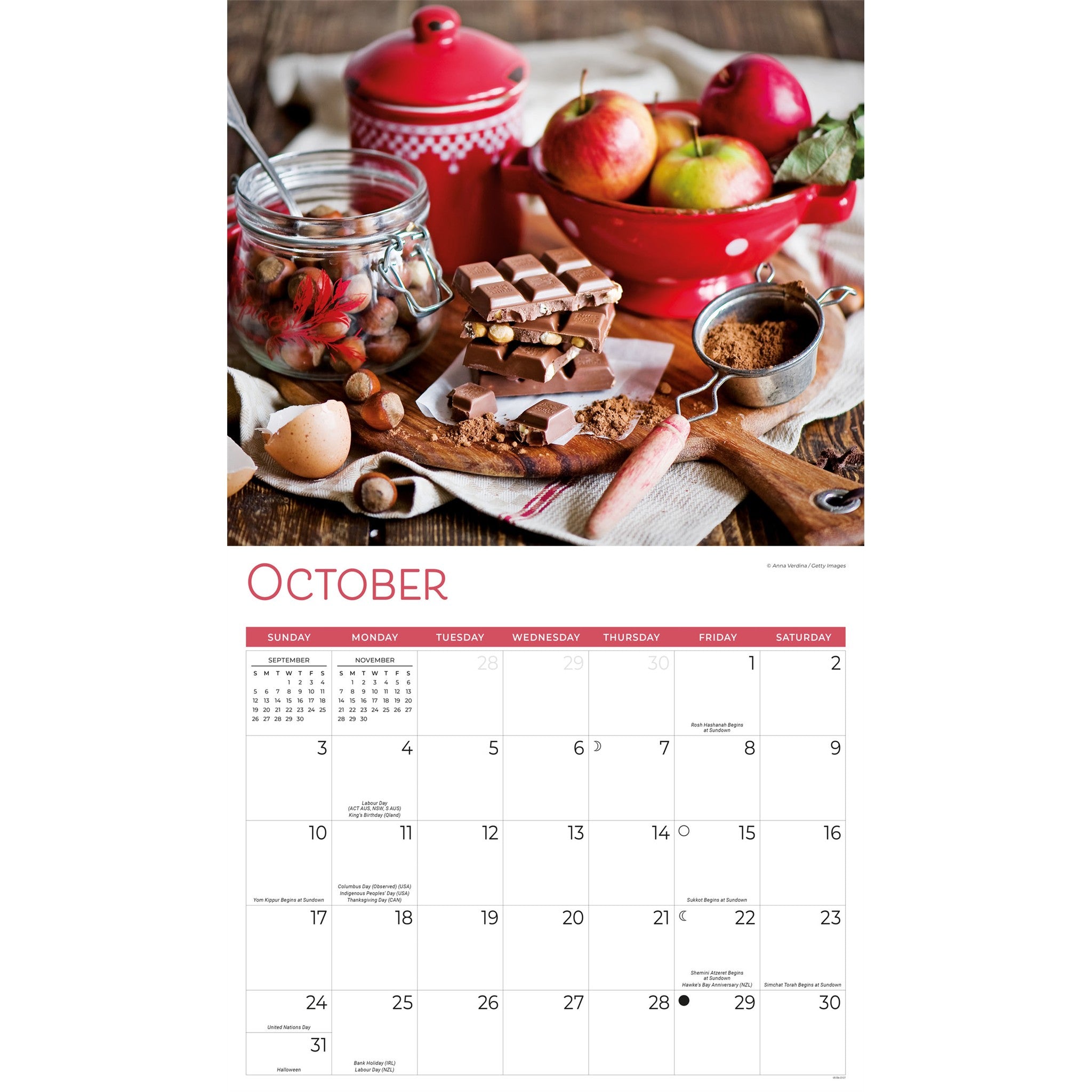 Kitchen 2027 Wall Calendar
