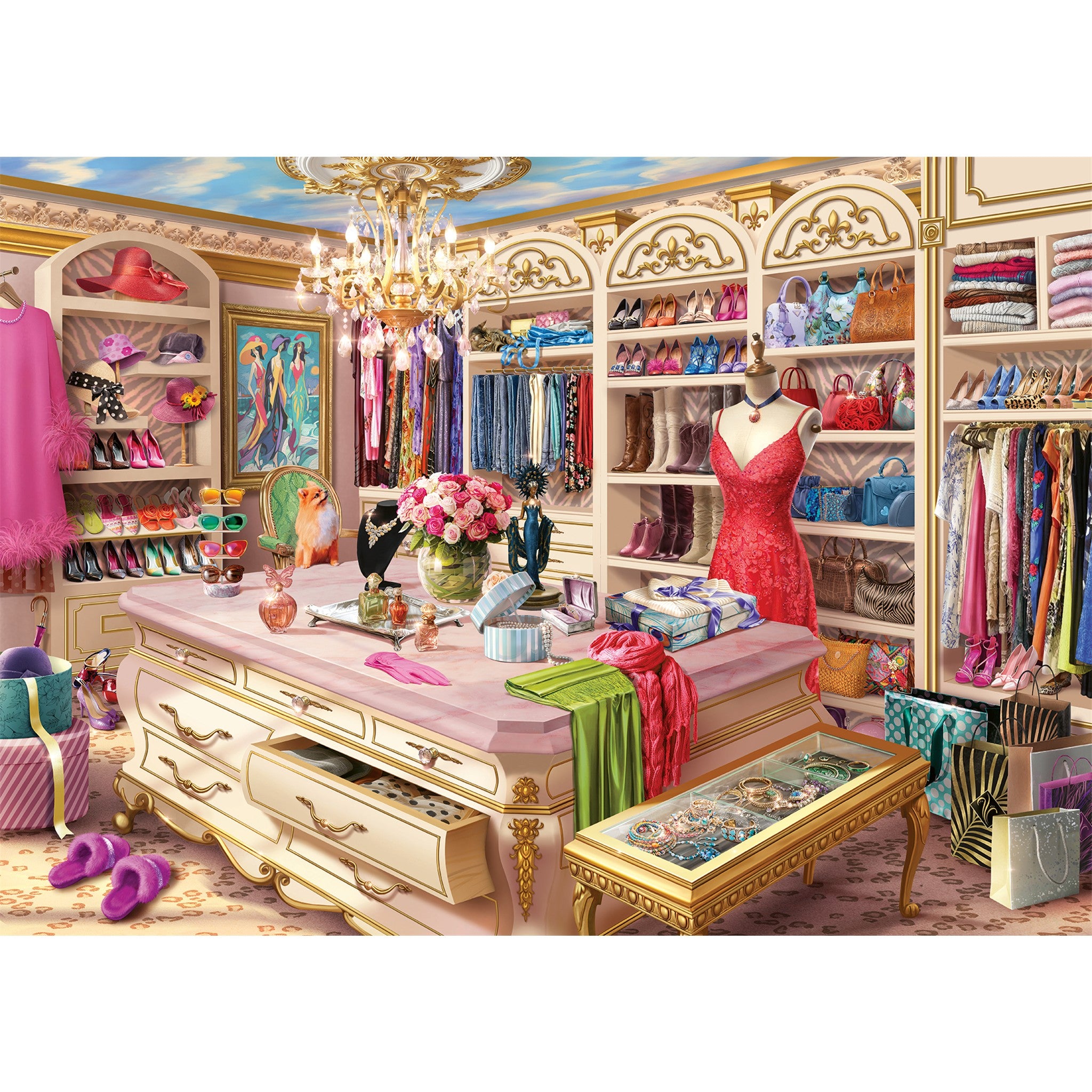 The Coveted Closet 1000 Piece Puzzle