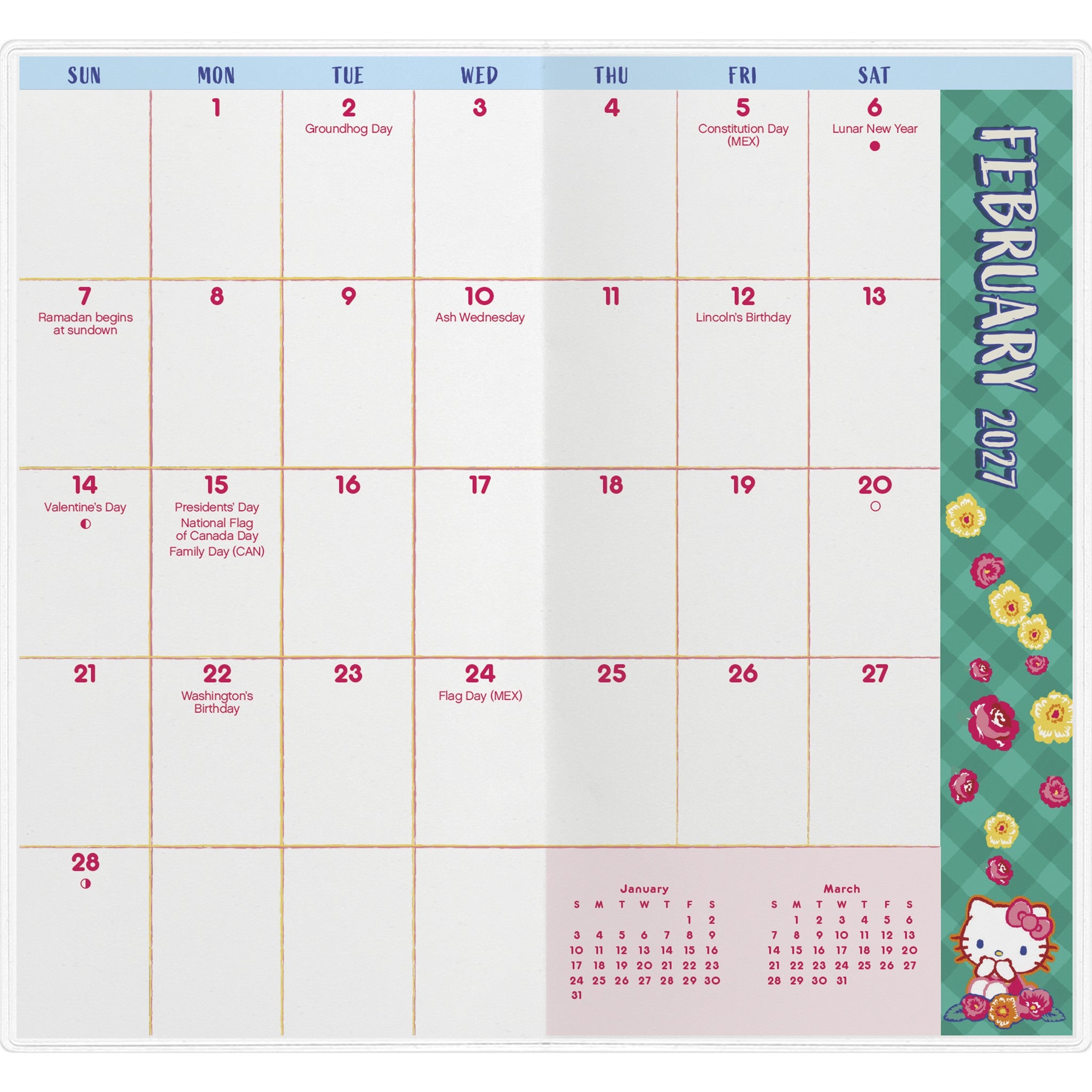 Hello Kitty 2027-2028 2-Year Pocket Planner - Online Only