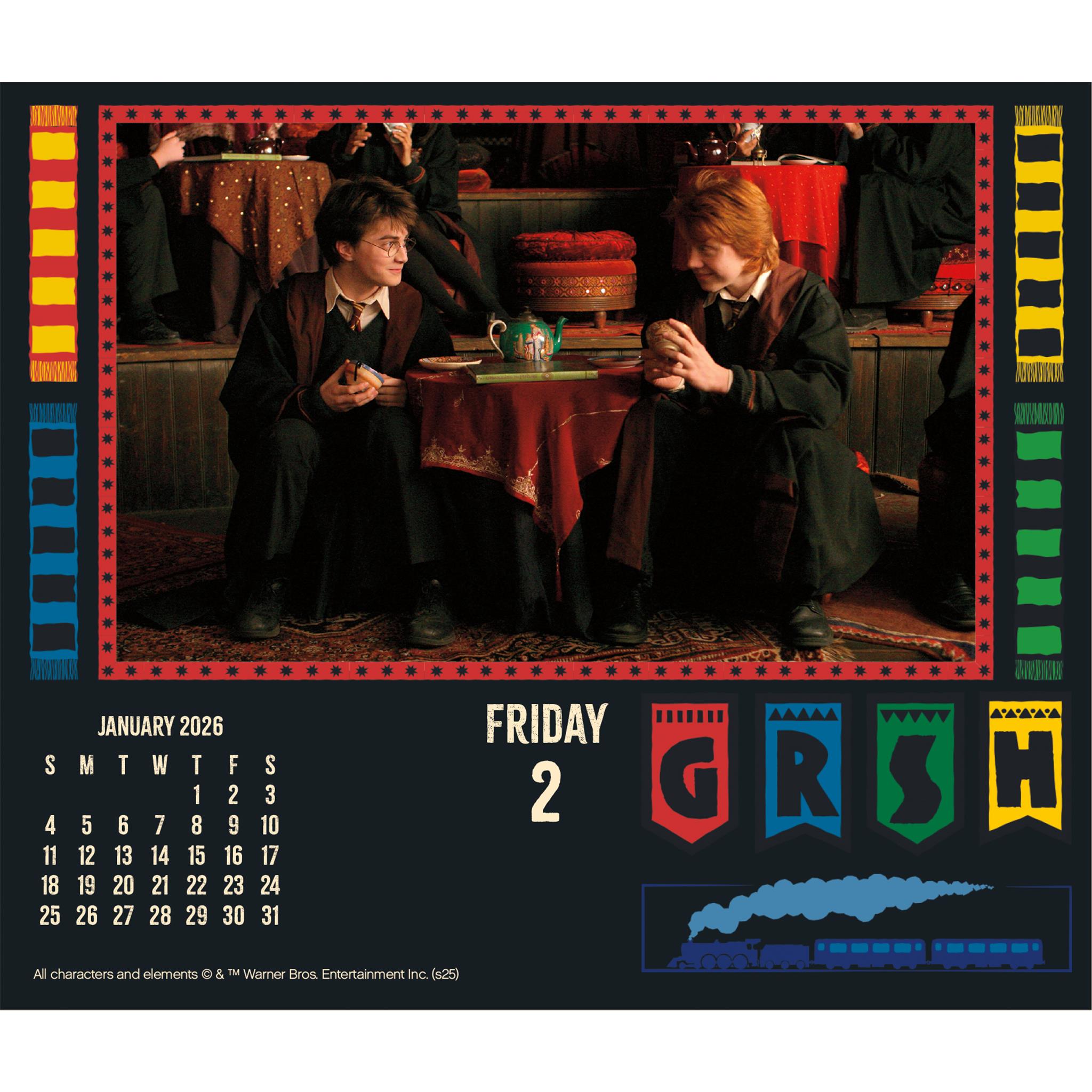 Calendrier Harry Potter 2026