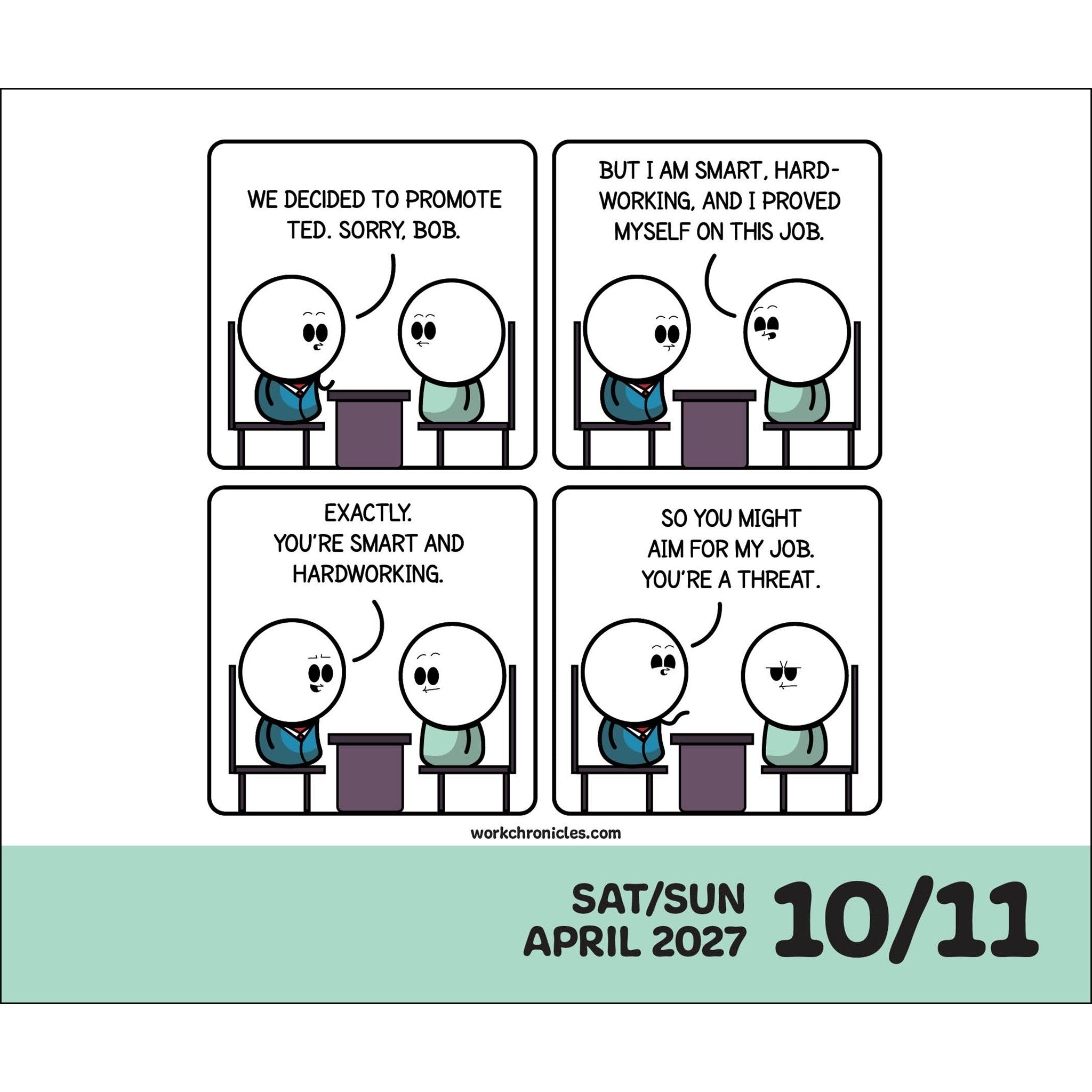 Work Chronicles 2027 Box Calendar