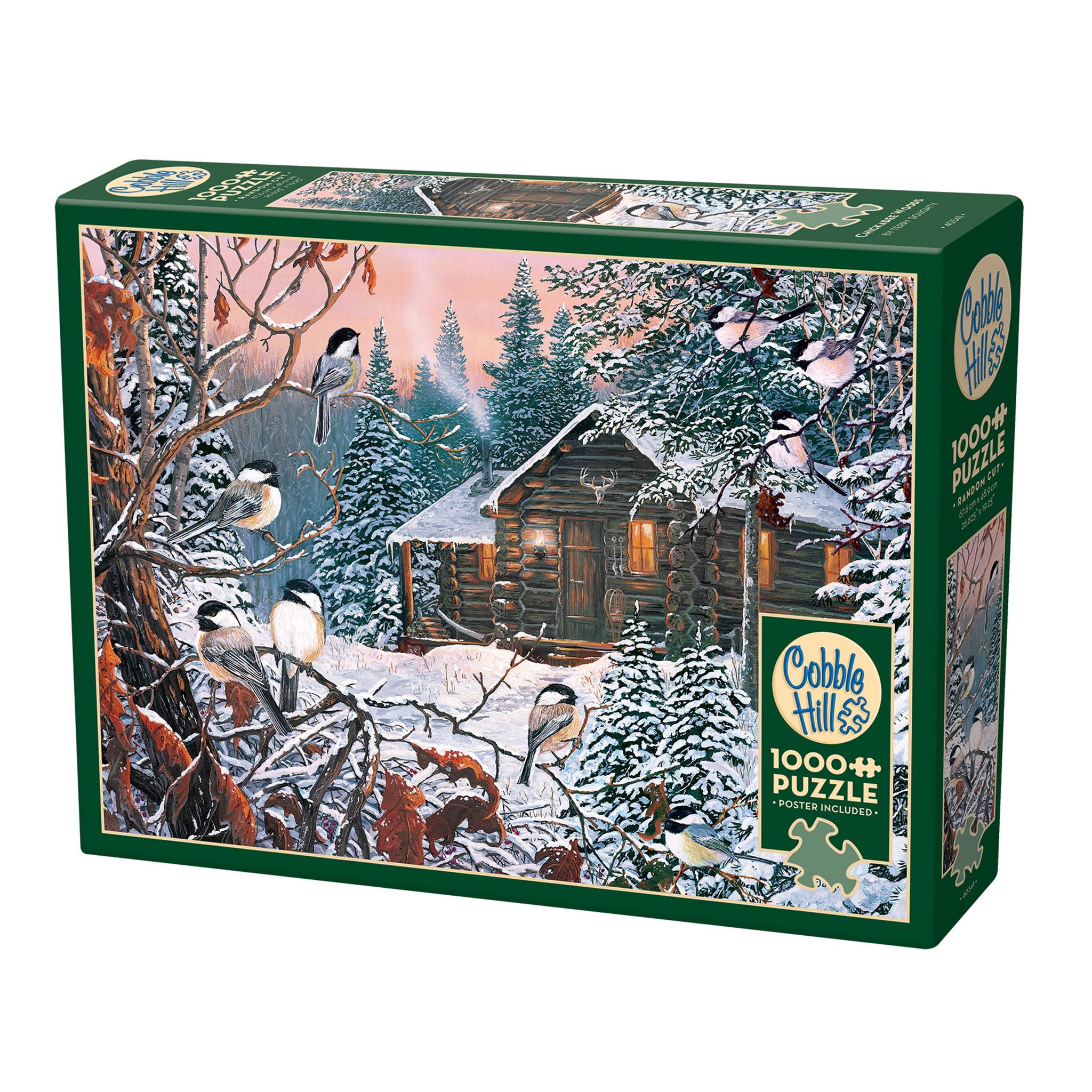 Puzzle exclusif Chickadee Woods de 1000 pièces