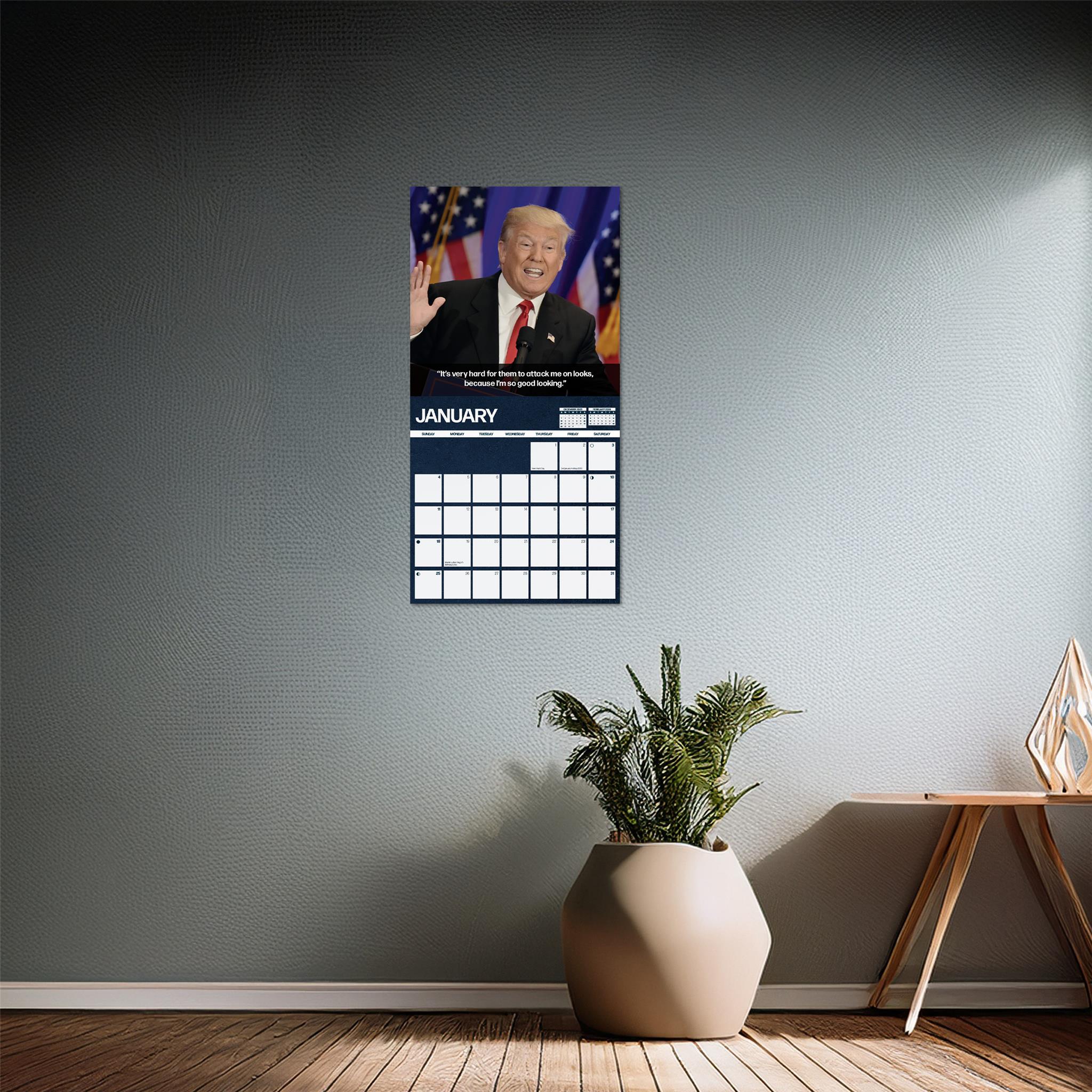 The Donald Says 2026 Wall Calendar