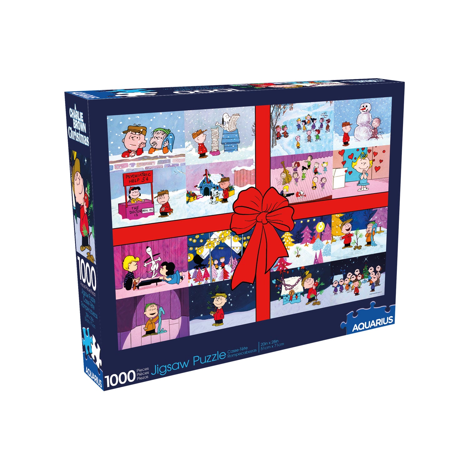 Puzzle de 1000 pièces « Cadeau de Noël de Charlie Brown » (Peanuts) - Disponible uniquement en ligne