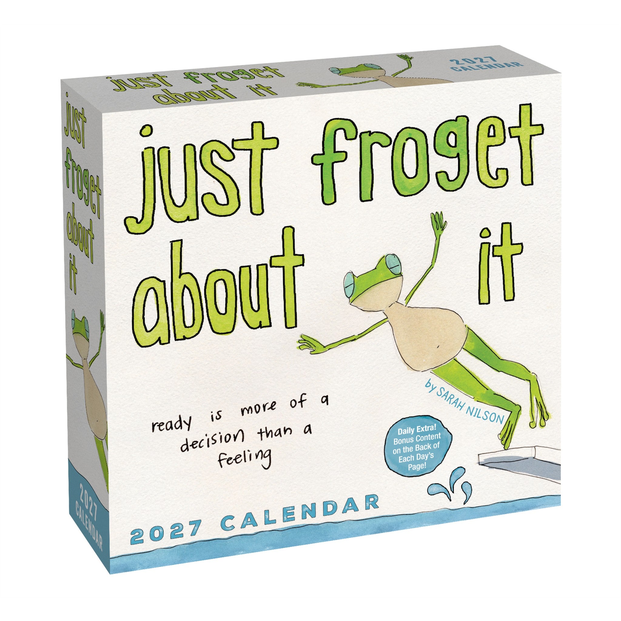 Just Froget About It 2027 Box Calendar