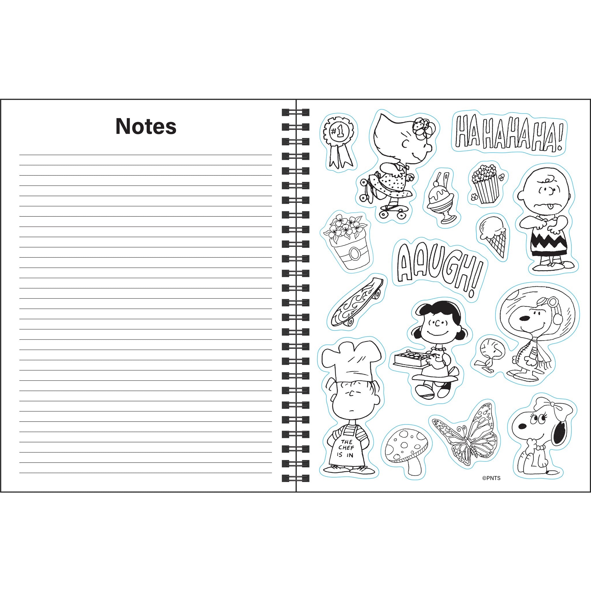PEANUTS® Monthly/Weekly Coloring 2027 Engagement Calendar
