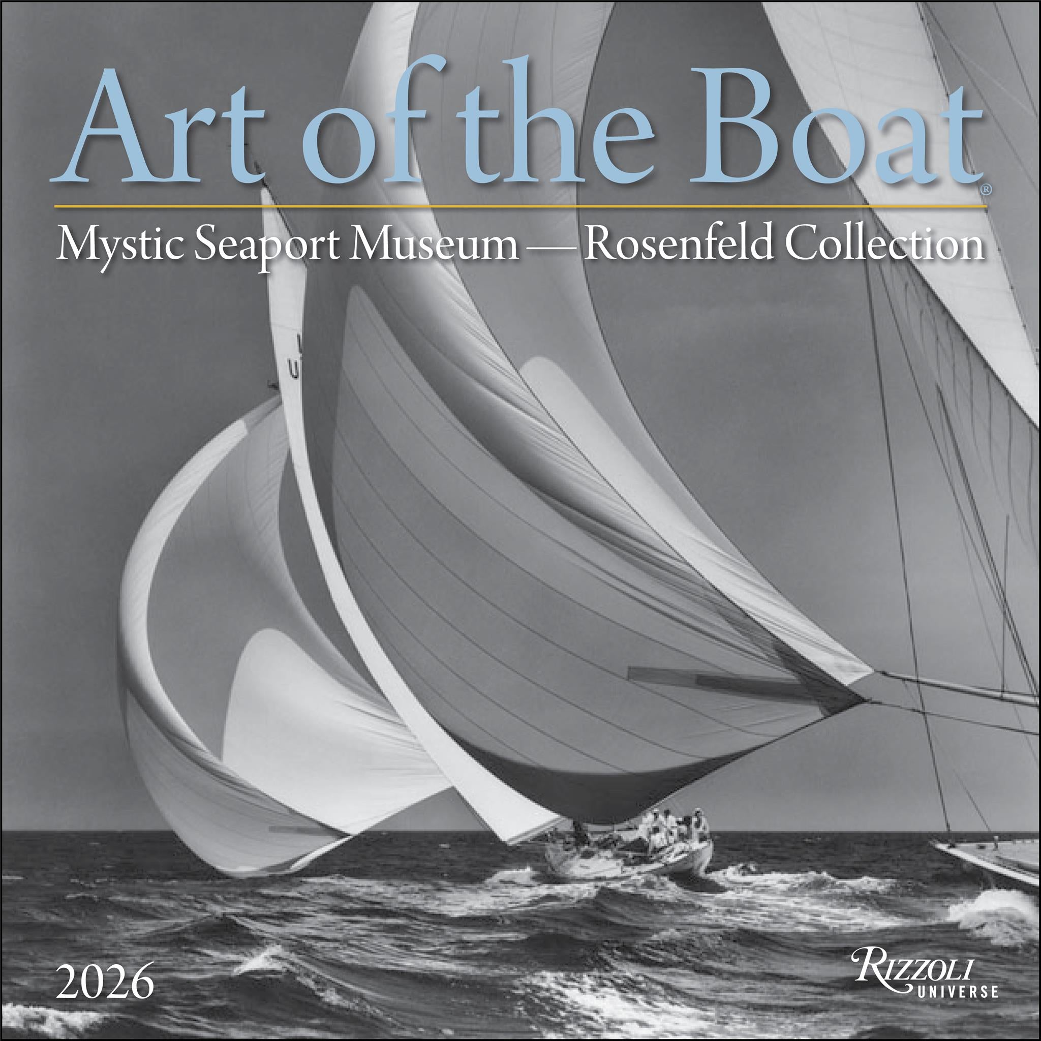 Calendrier mural Art Of The Boat 2026