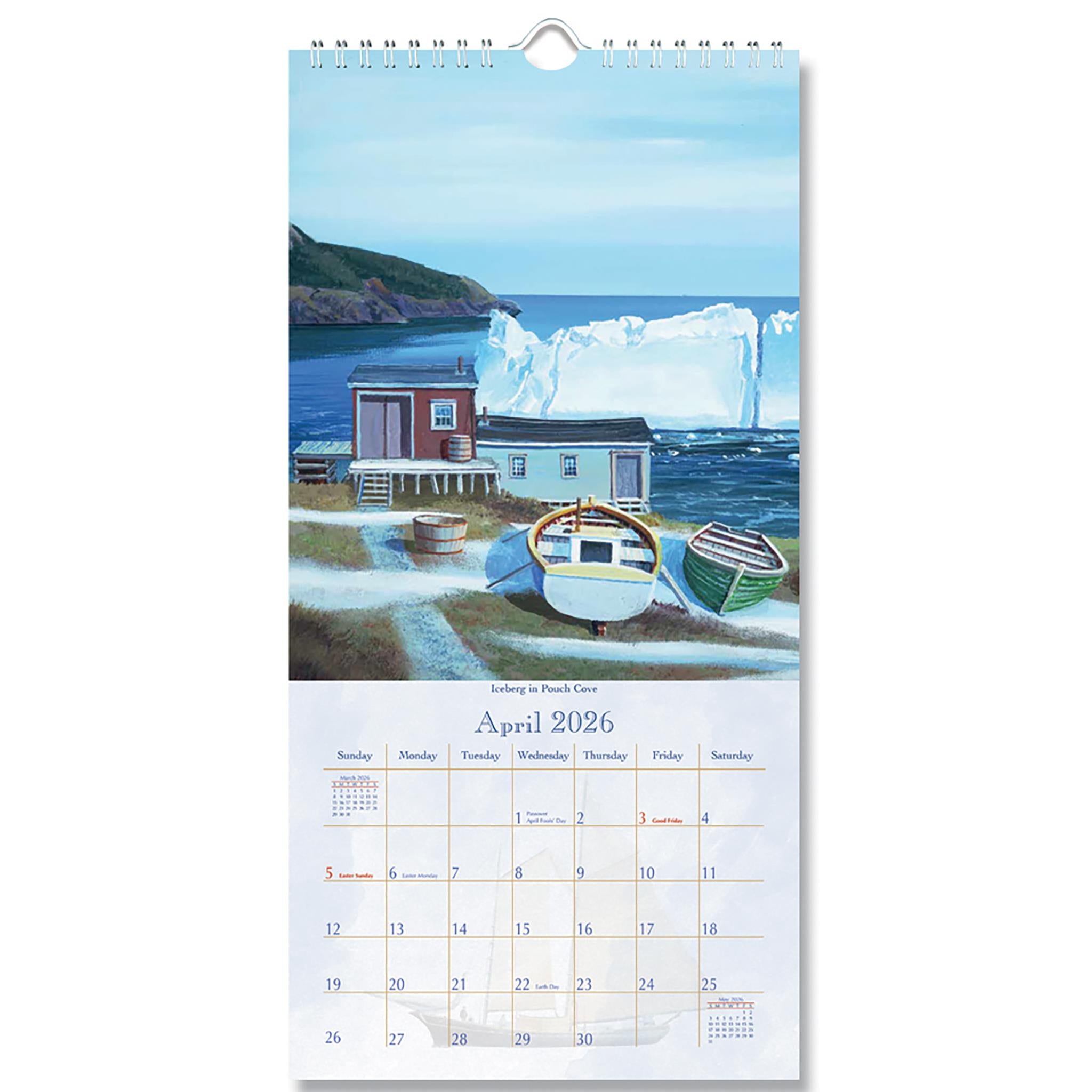 Newfoundland 2026 Slim Calendar