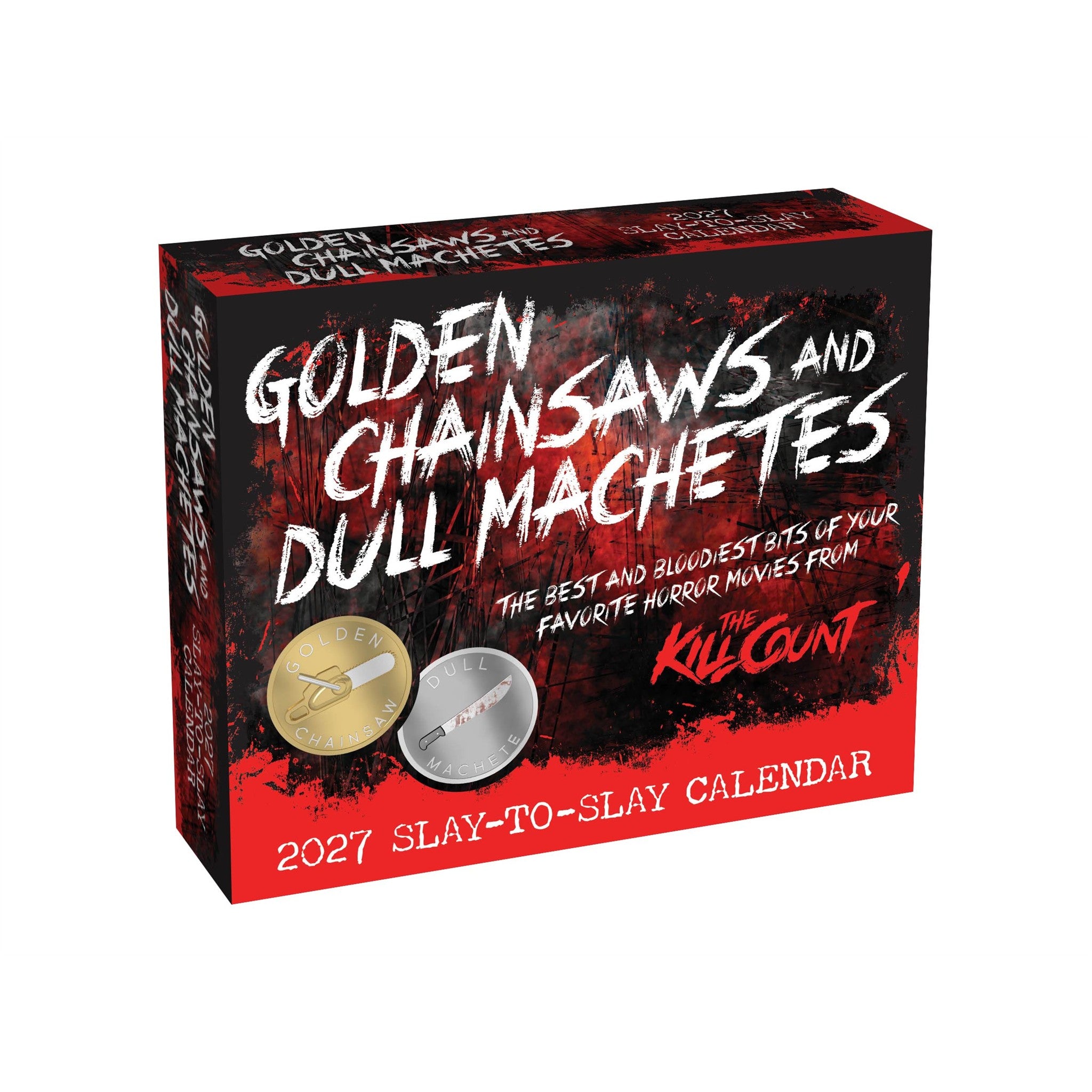 Golden Chainsaws and Dull Machetes 2027 Box Calendar - Online Only