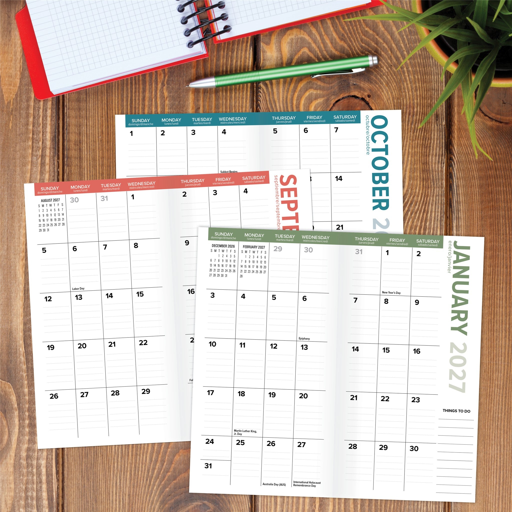 Italy 2027-2028 2-Year Pocket Planner