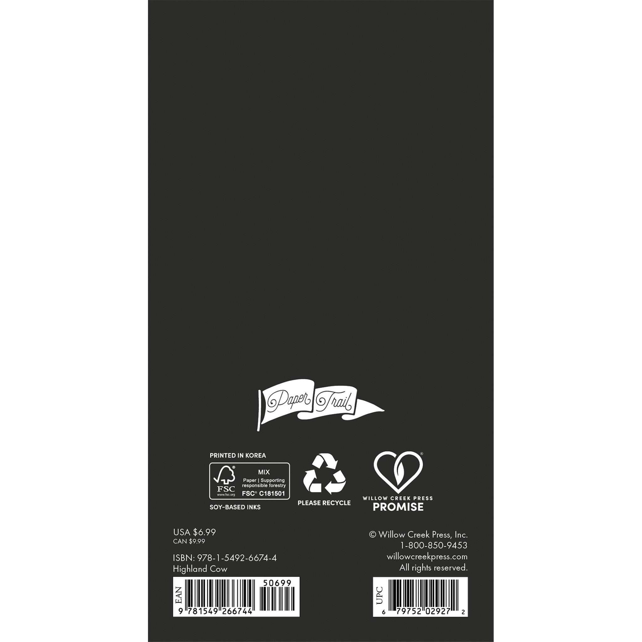Highland Cows 2027-2028 2-Year Pocket Planner