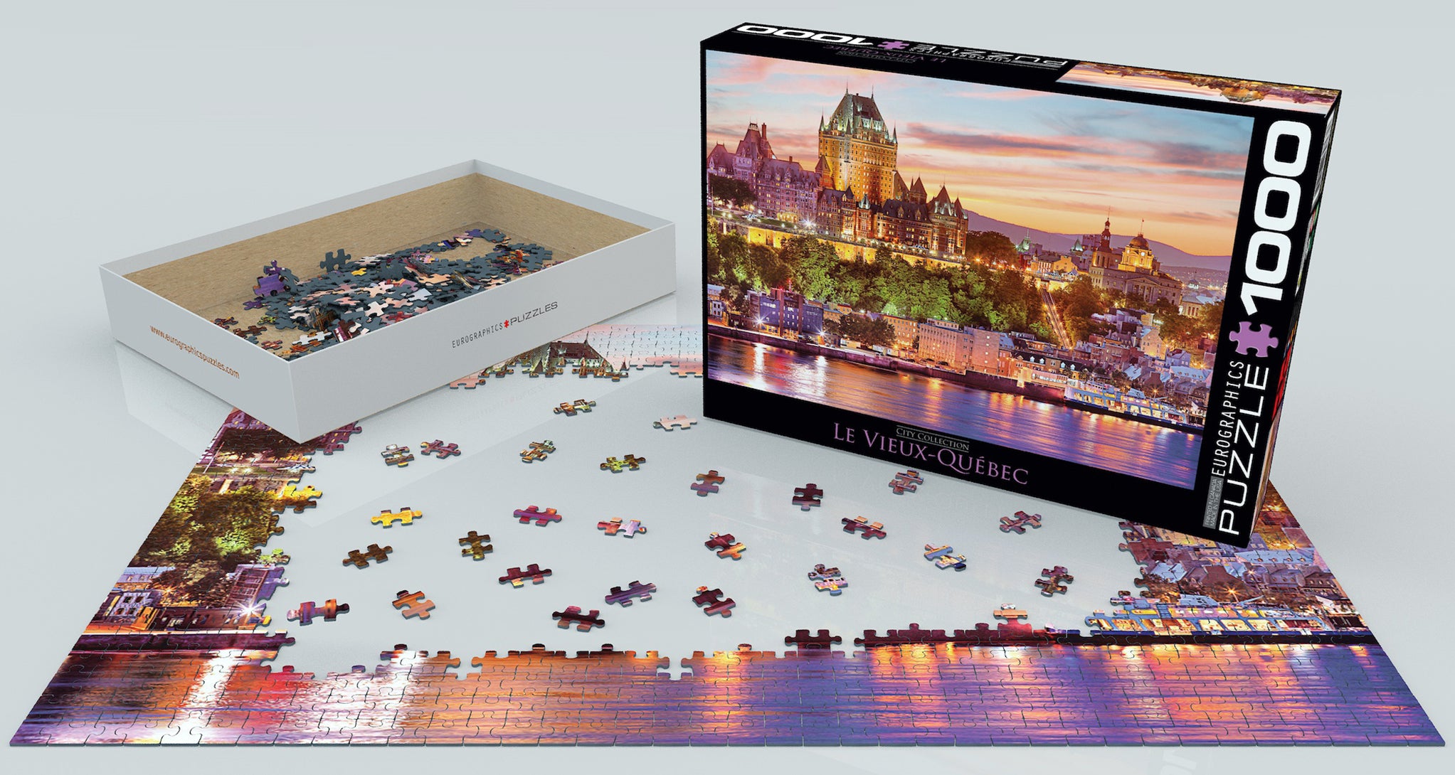 Le Vieux Quebec 1000 Piece Puzzle