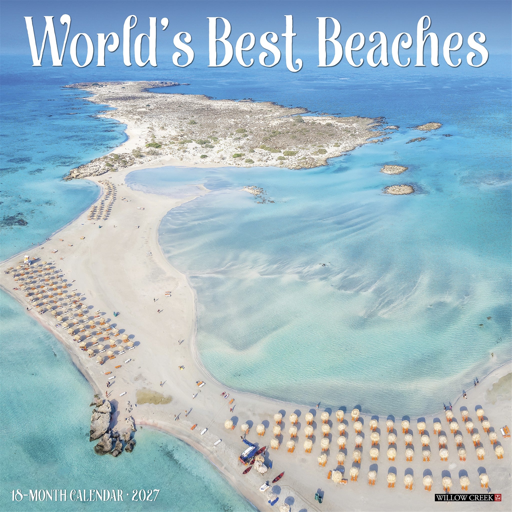 World's Best Beaches 2027 Wall Calendar