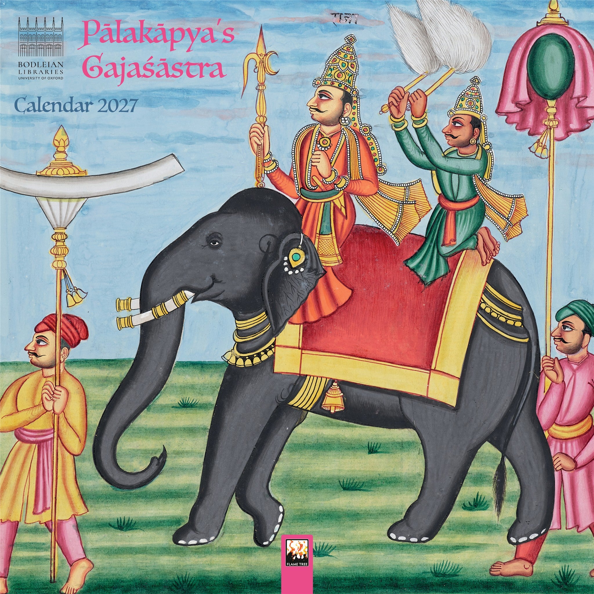 Palakapya's Gajaśāstra The Science of Elephants 2027 Wall Calendar