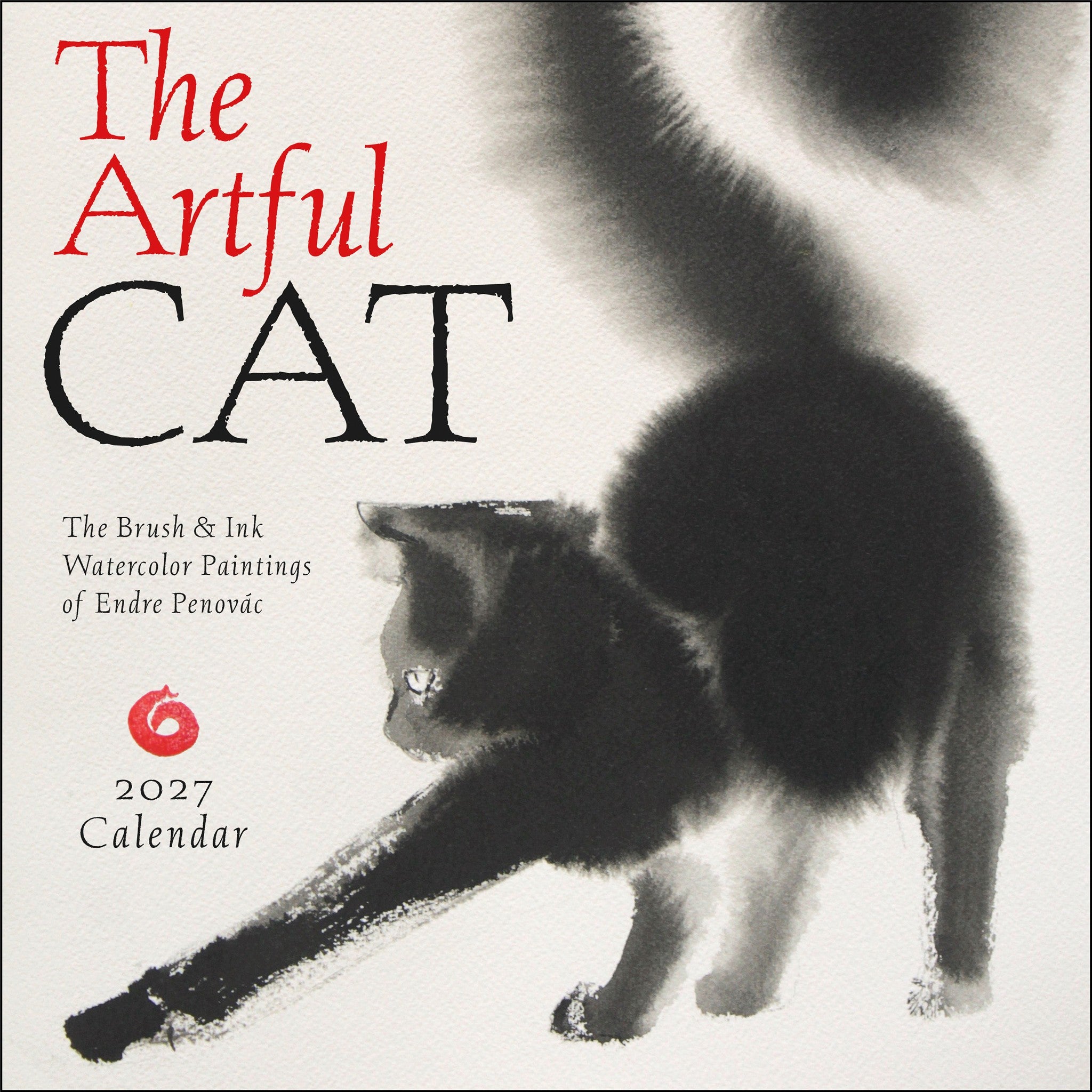 Calendrier mural The Artful Cat 2027 - En ligne seulement
