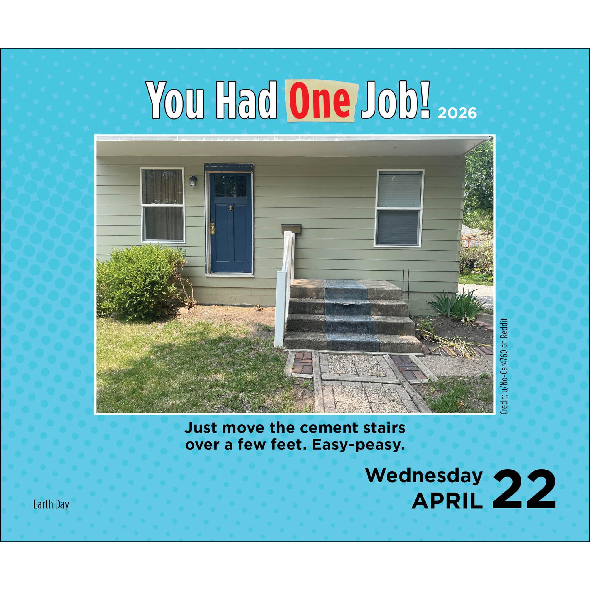 You Had One Job 2026 Box Calendar