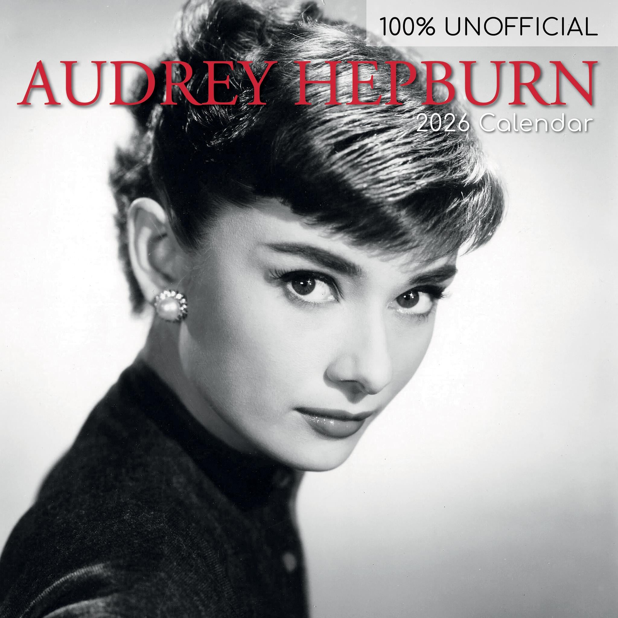 Calendrier mural Audrey Hepburn 2026