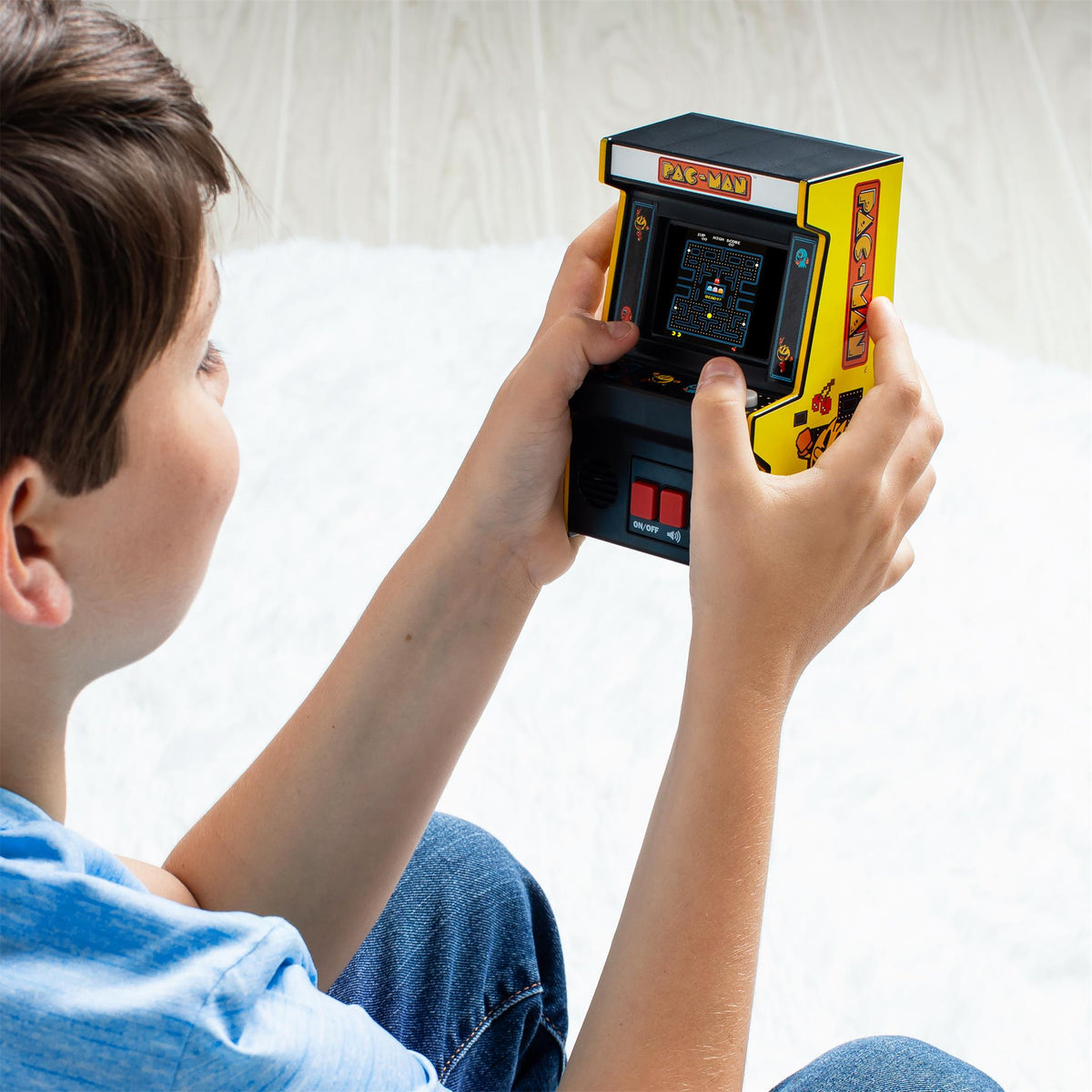 Mini Classic Pac Man Hand Held Electronic Game