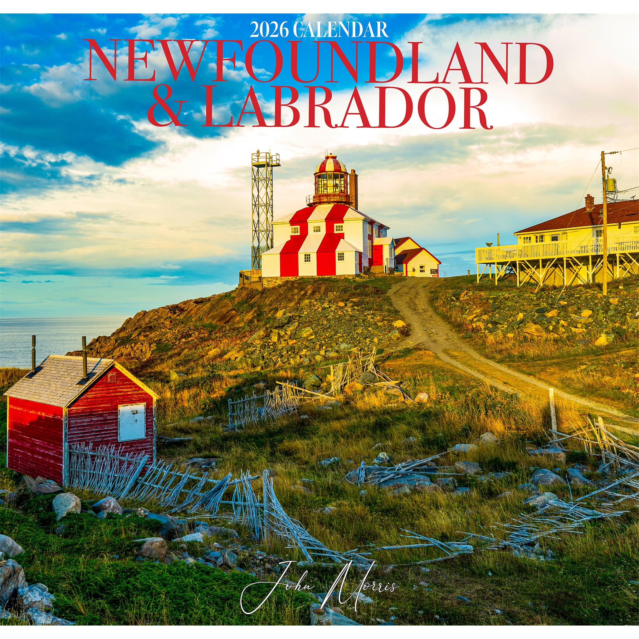 Calendrier mural de Terre-Neuve-et-Labrador 2026