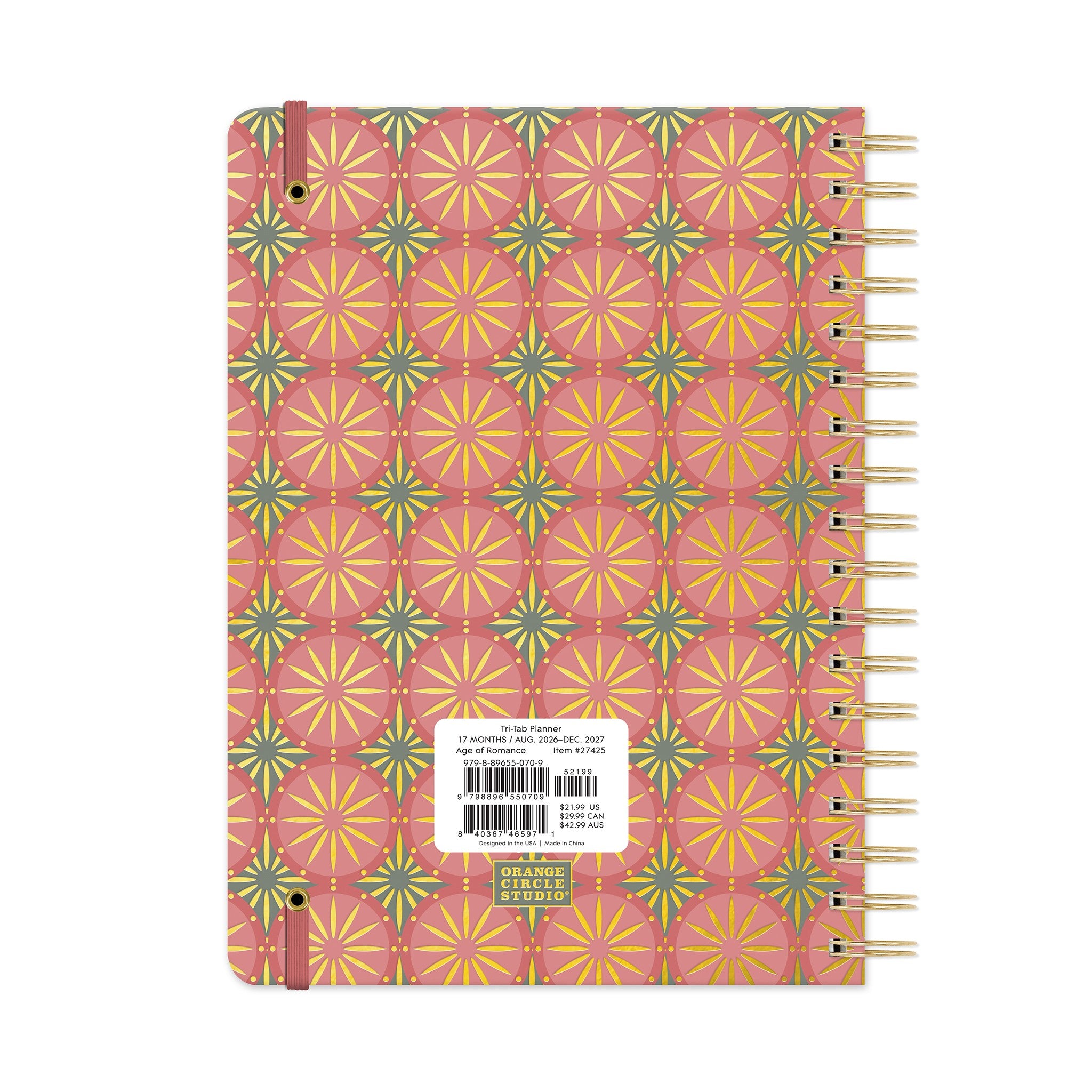 Age of Romance Tri-Tab 2026-2027 Engagement Calendar