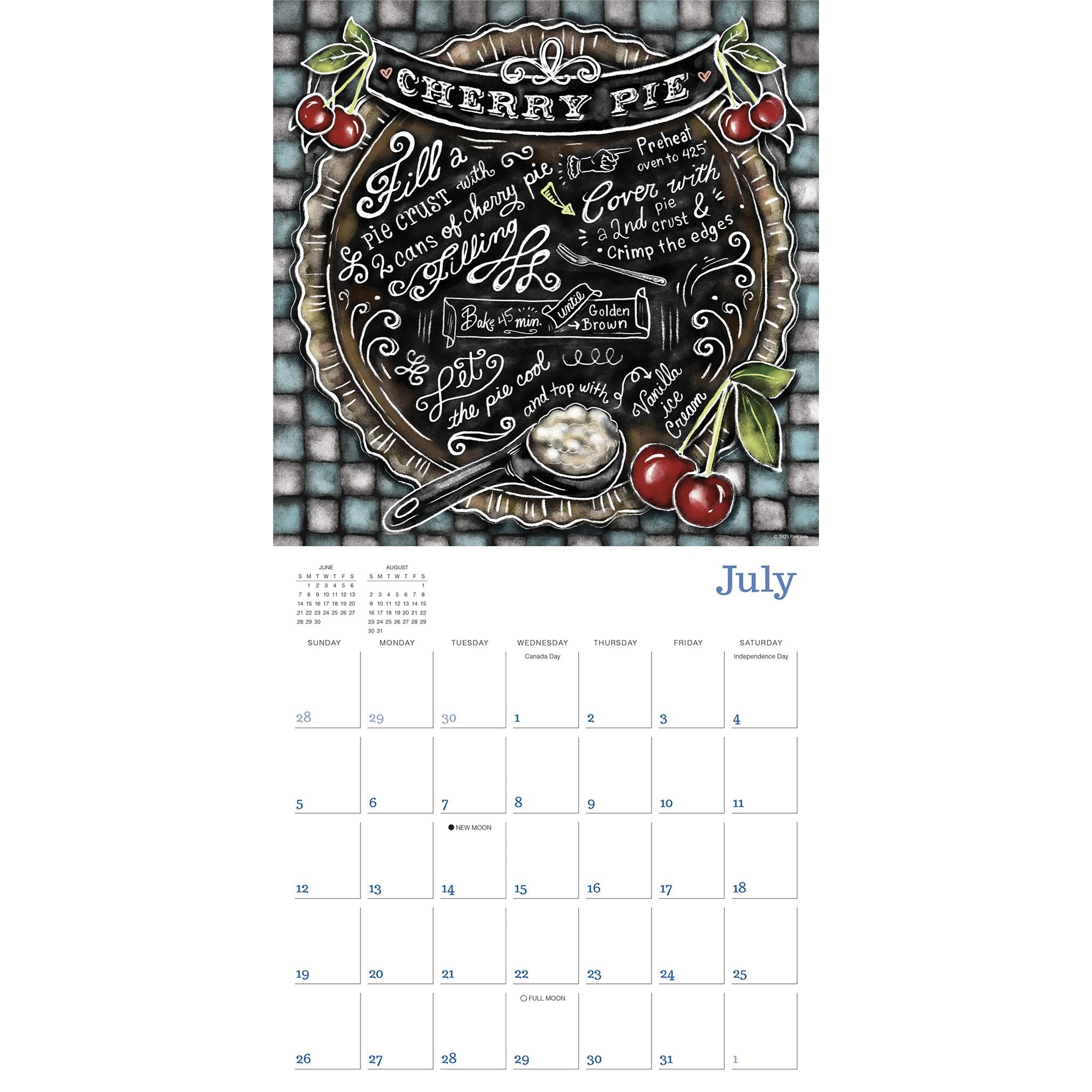 Cooking With Love Provides Food For The Soul 2026 Wall Calendar