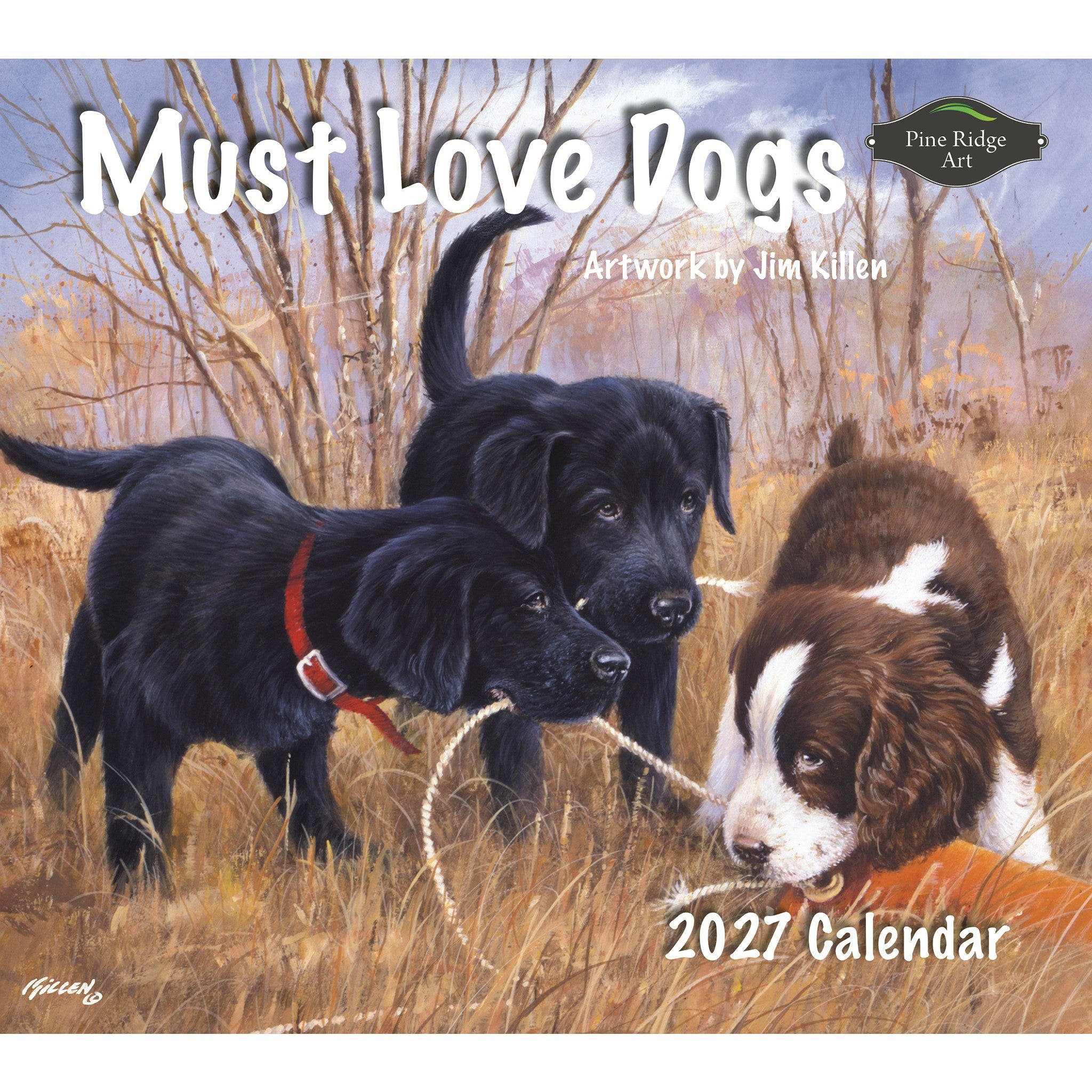 Must Love Dogs 2027 Wall Calendar - Online Only