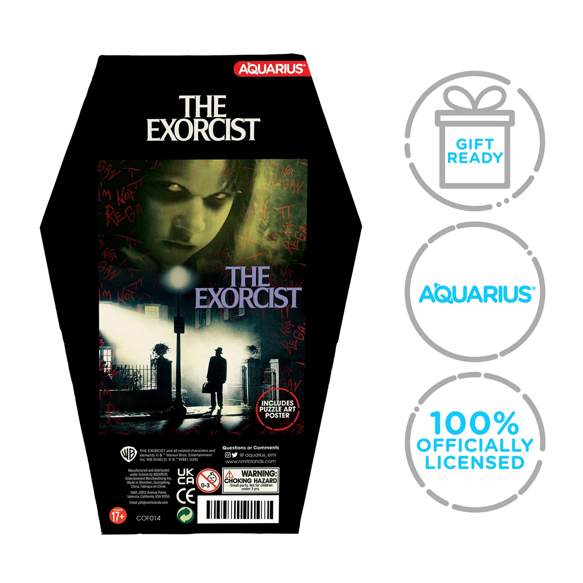 Puzzle 500 pièces L'Exorciste en forme de cercueil