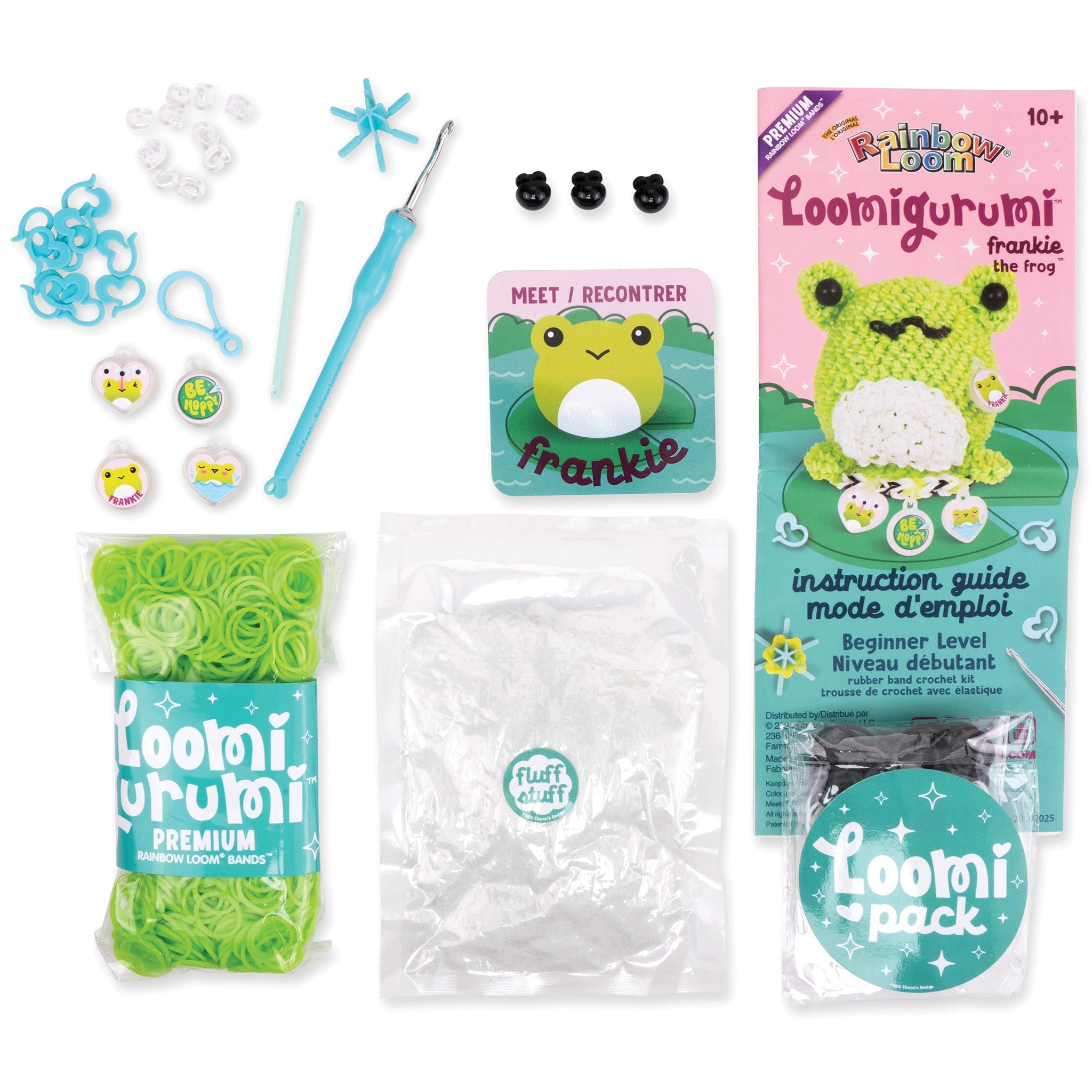 Frog Loomigurumi Charm Kit