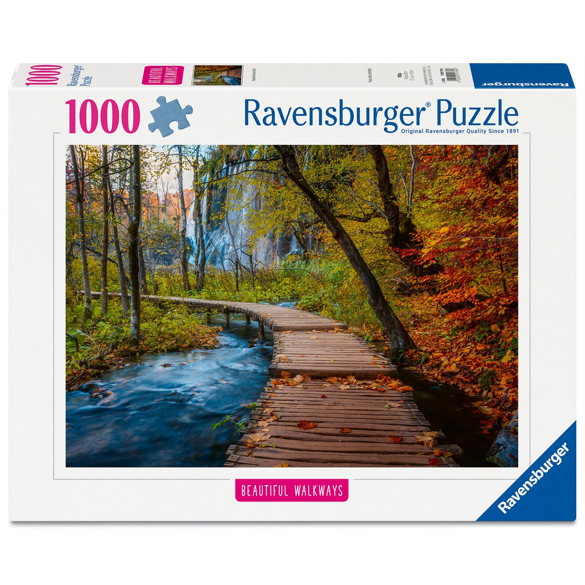 Autumnal Forest Path 1000 Piece Puzzle